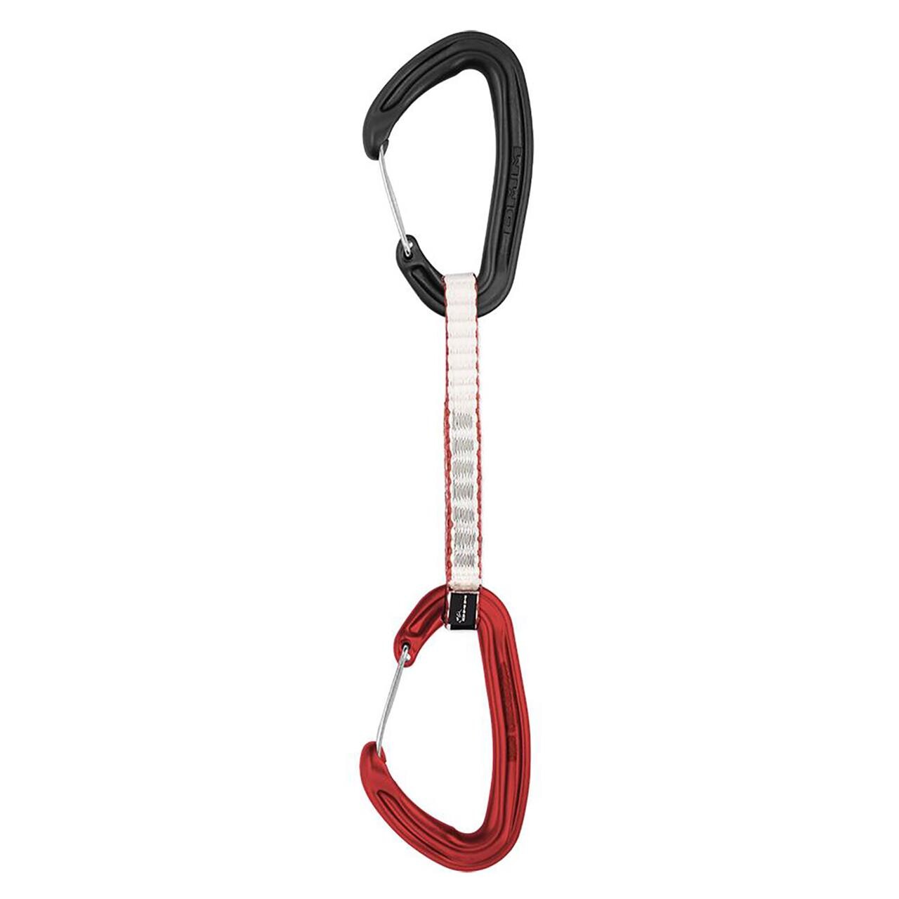 DMM Alpha Wire Quickdraw 12cm (Grå (MATT GREY/RED))