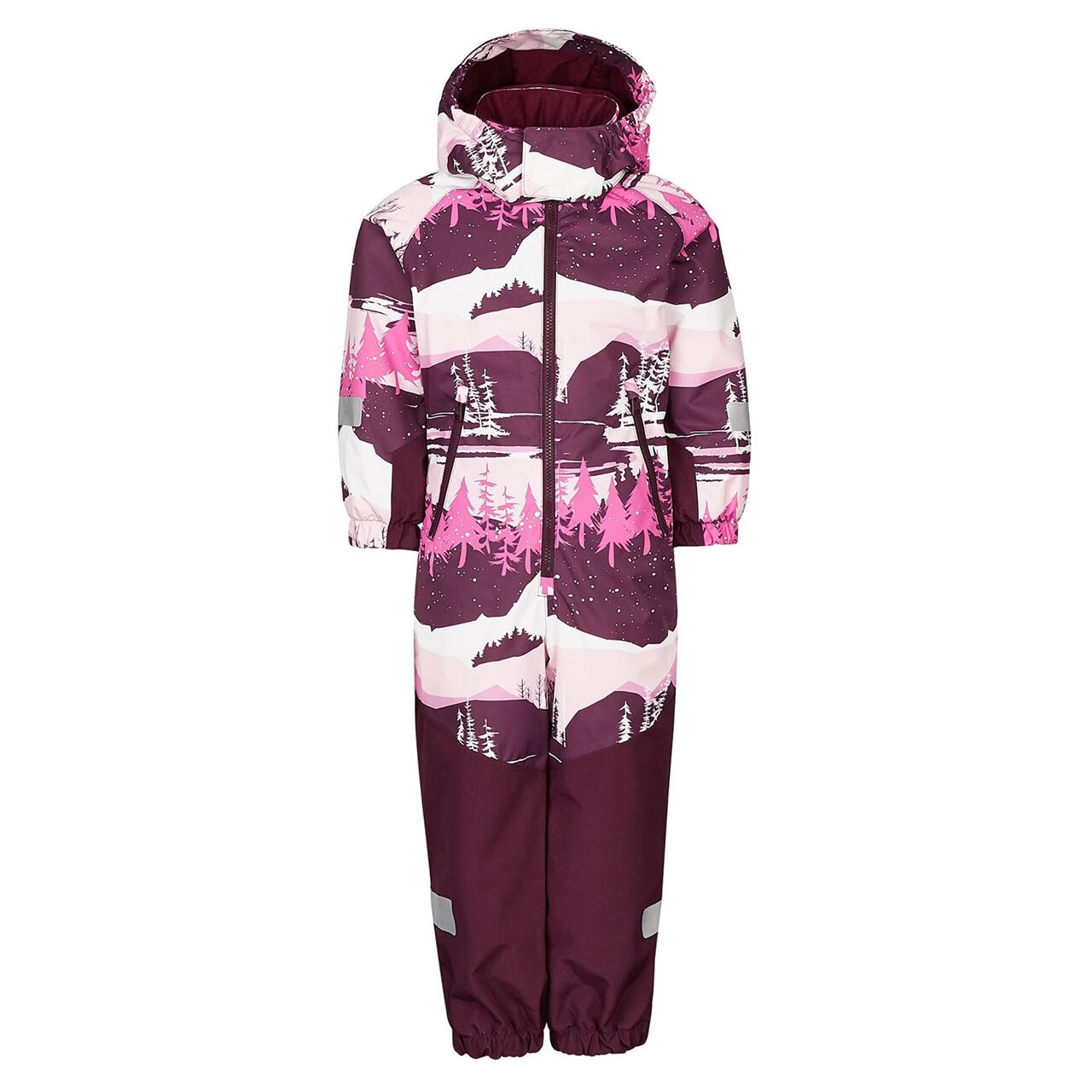 Se Reima Kids Reimatec Winter Overall Kurikka (Lilla (DEEP PURPLE) 92 cm) hos Friluftsland.dk