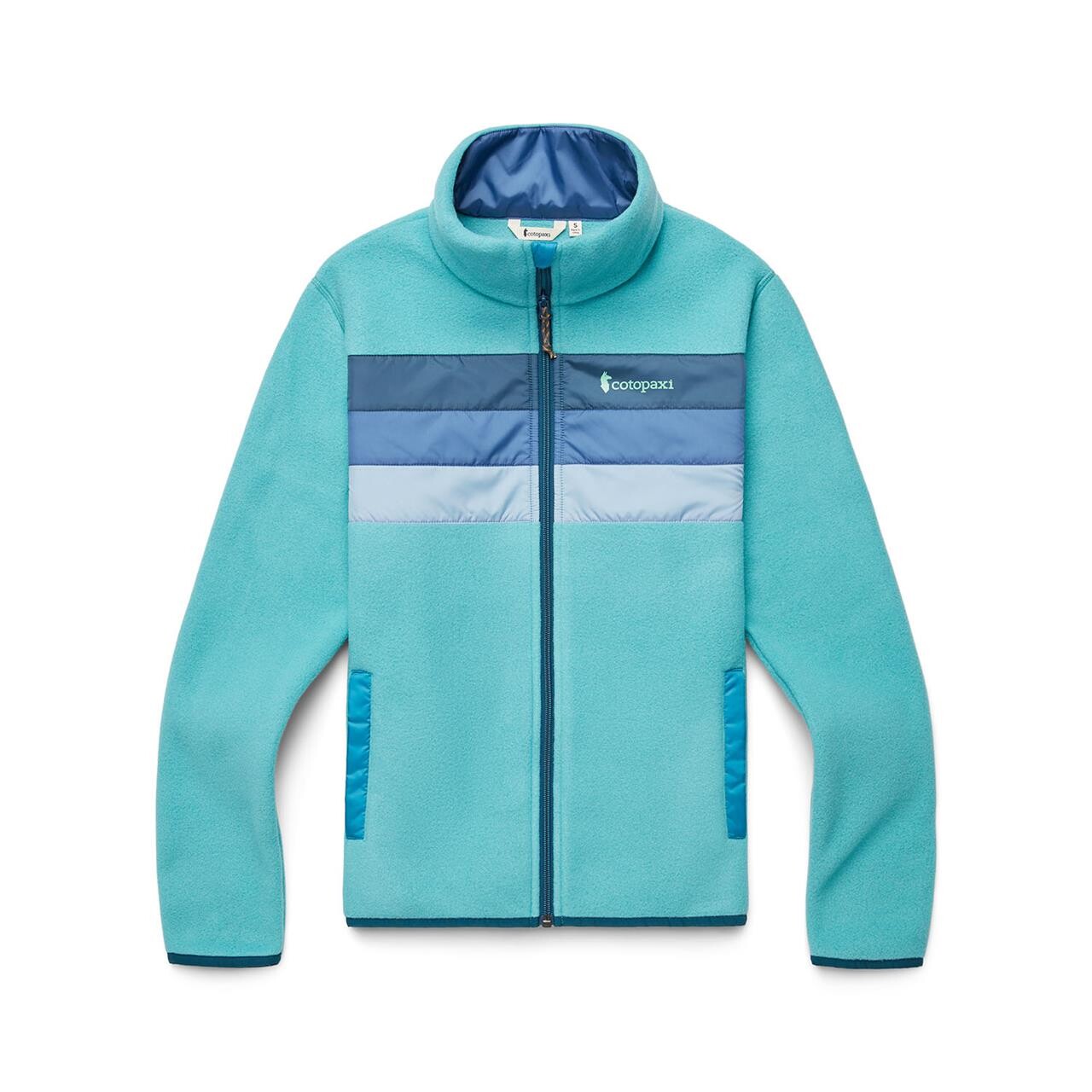 Se Cotopaxi Womens Teca Fleece Full-zip Jacket (Grøn (R AND B) X-large) hos Friluftsland.dk