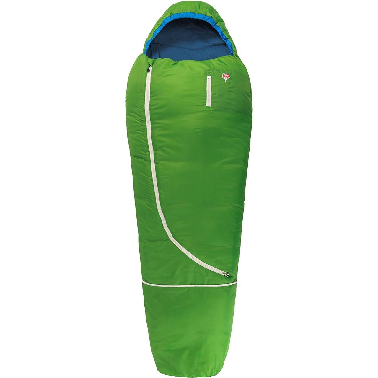 Grüezi bag Kids Biopod Wolle World Traveller (Grøn (HOLLY GREEN) Personlængde 170 cm)