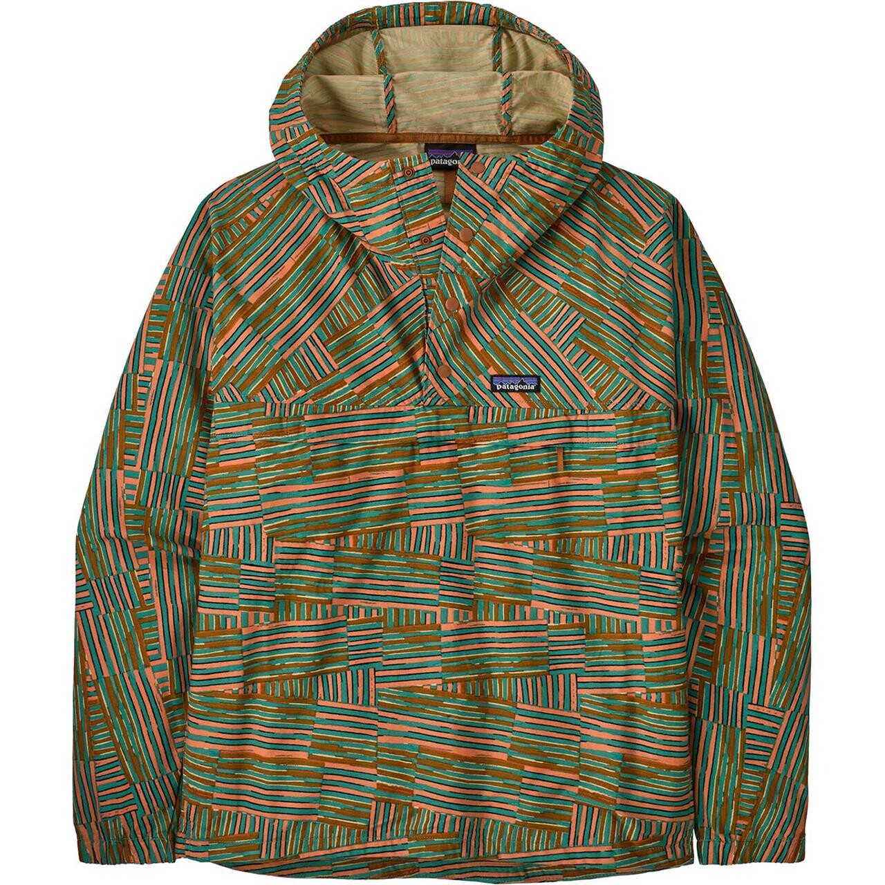Patagonia Funhoggers Anorak (Grøn (QUILTY FITZ: HEARTLEAF GREEN) Small)