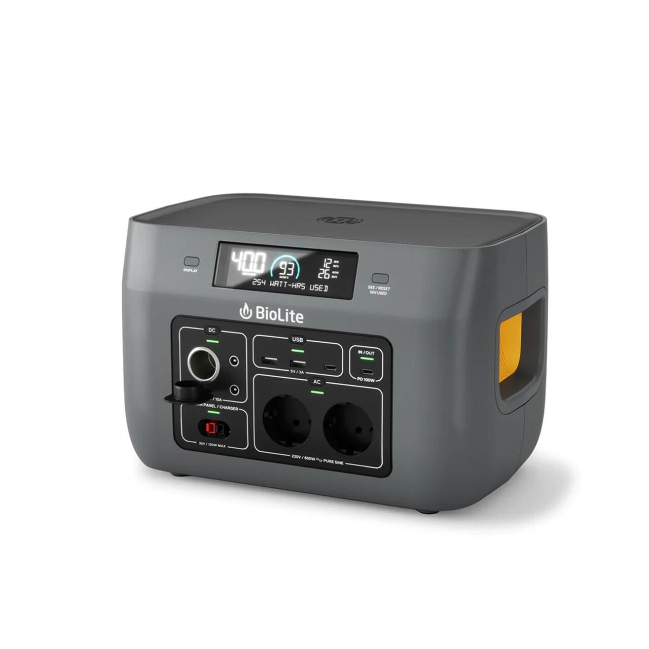 BioLite Basecharge 600 (Sort (BLACK))