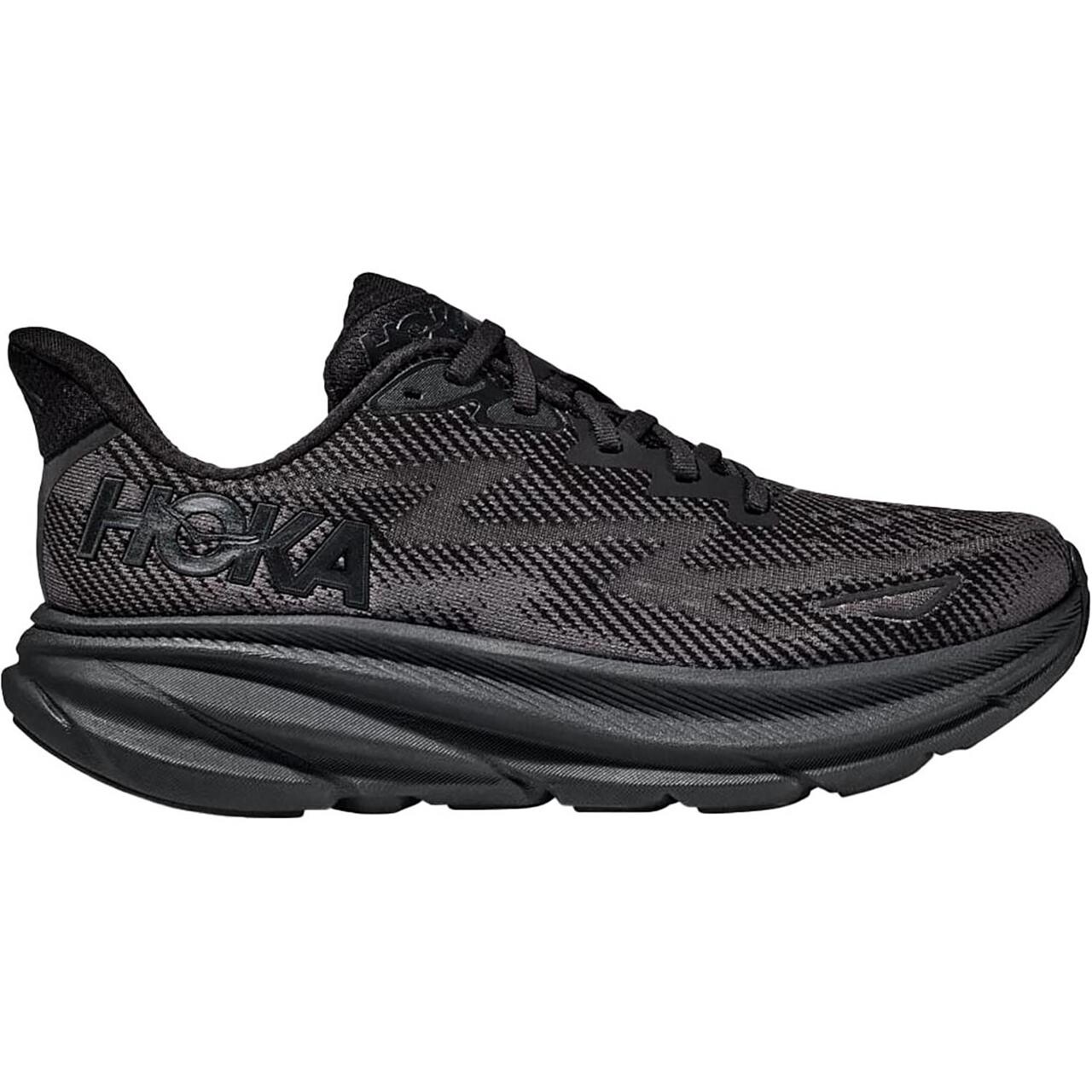 Hoka Mens Clifton Sort Black Black