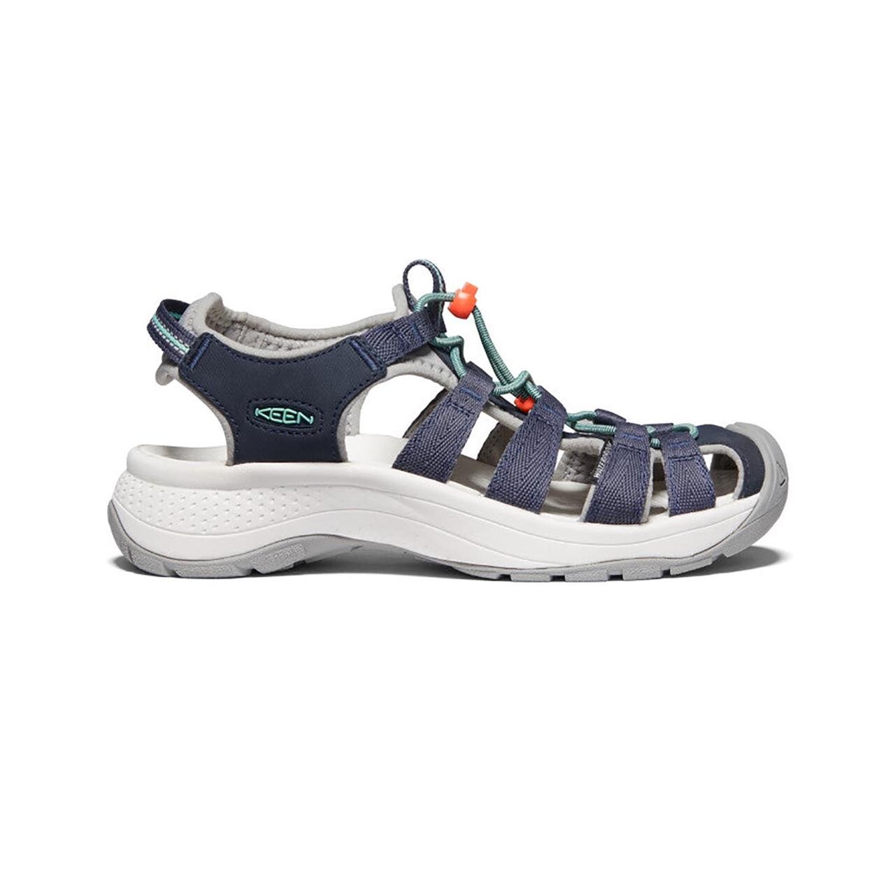 Billede af Keen Womens Astoria West Sandal (Blå (NAVY/BEVELED GLASS) 37,5)