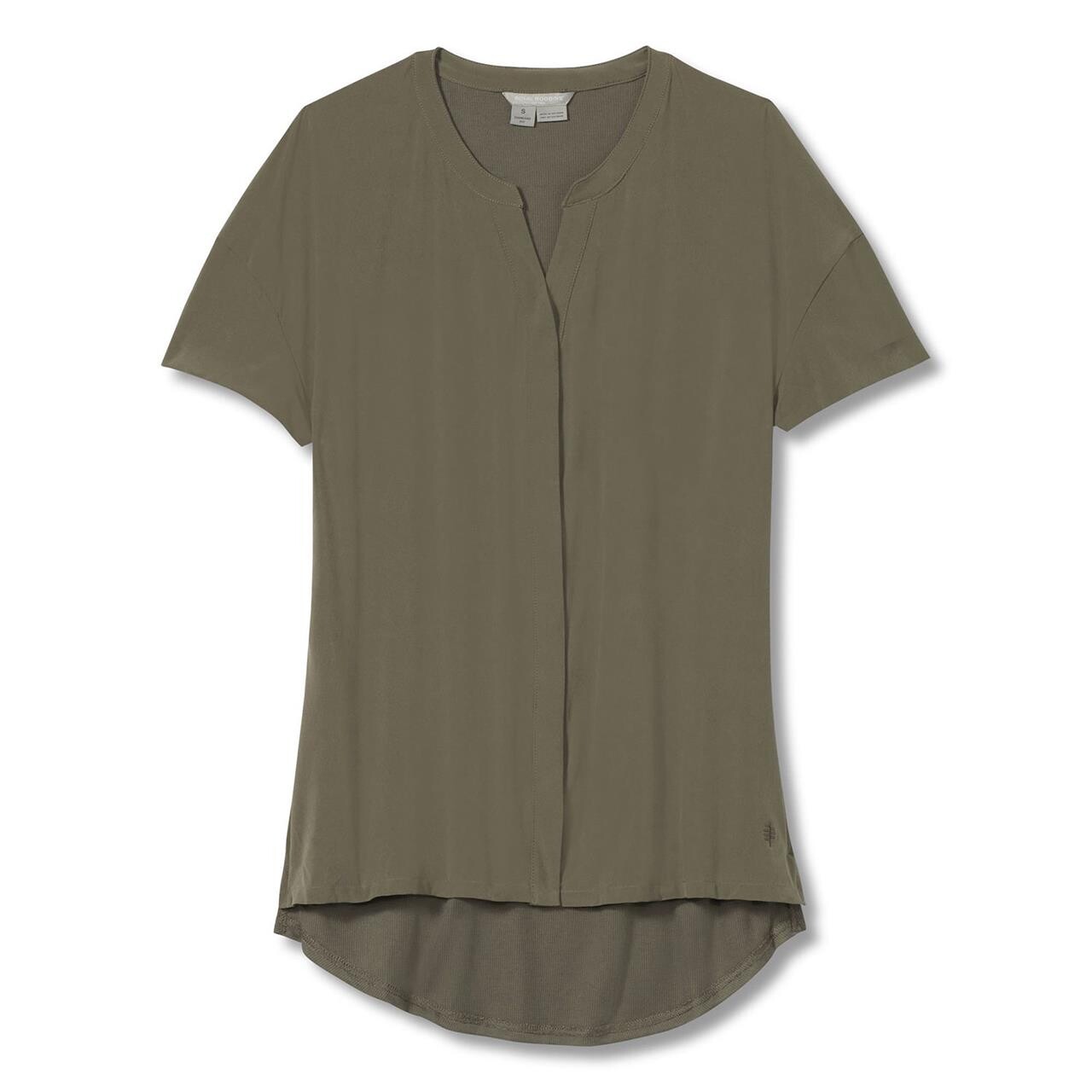 Se Royal Robbins Womens Spotless Evolution S/S (Grøn (EVERGLADE) Large) hos Friluftsland.dk