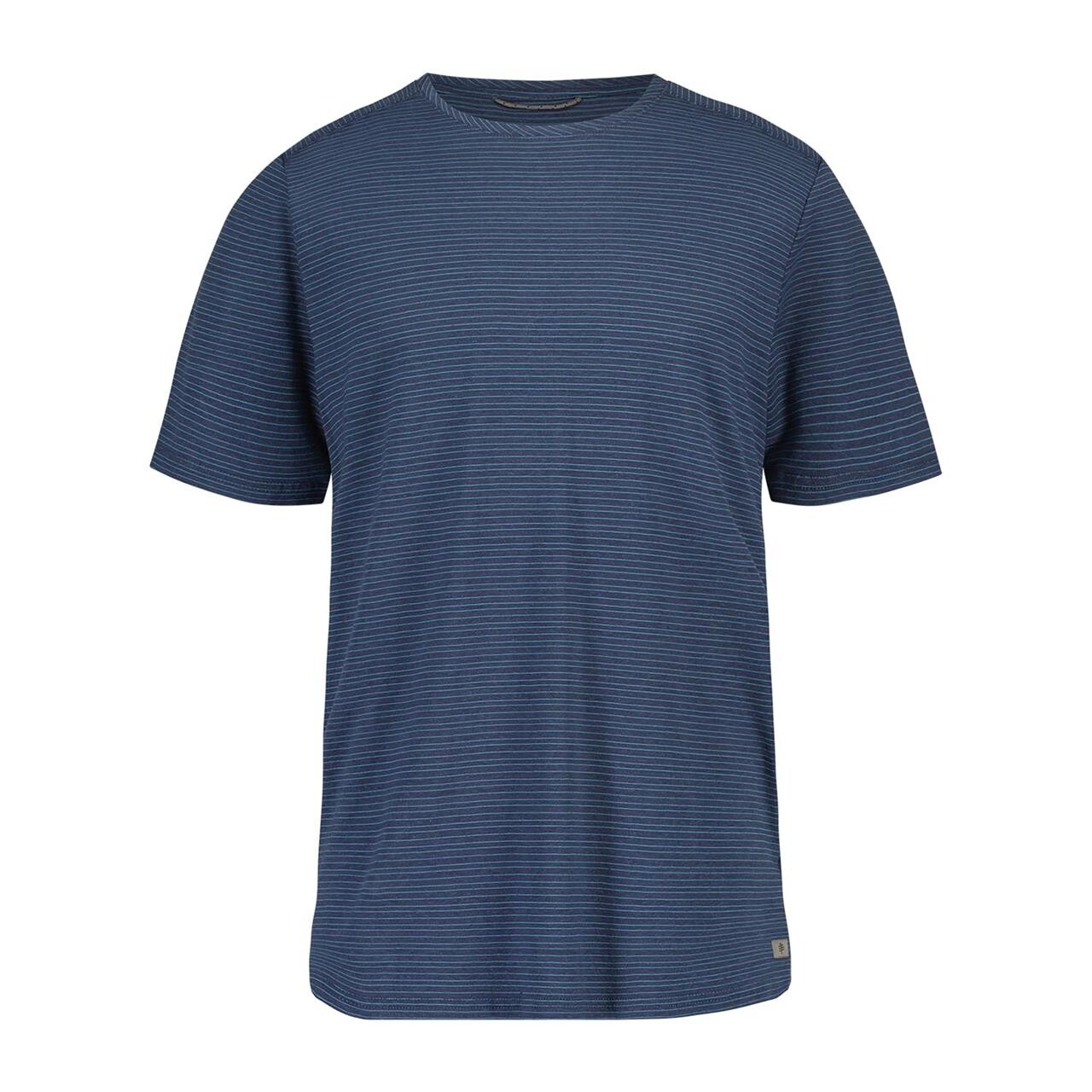 Royal Robbins Mens Vacationer Crew S/s Blå Navy Str X Large