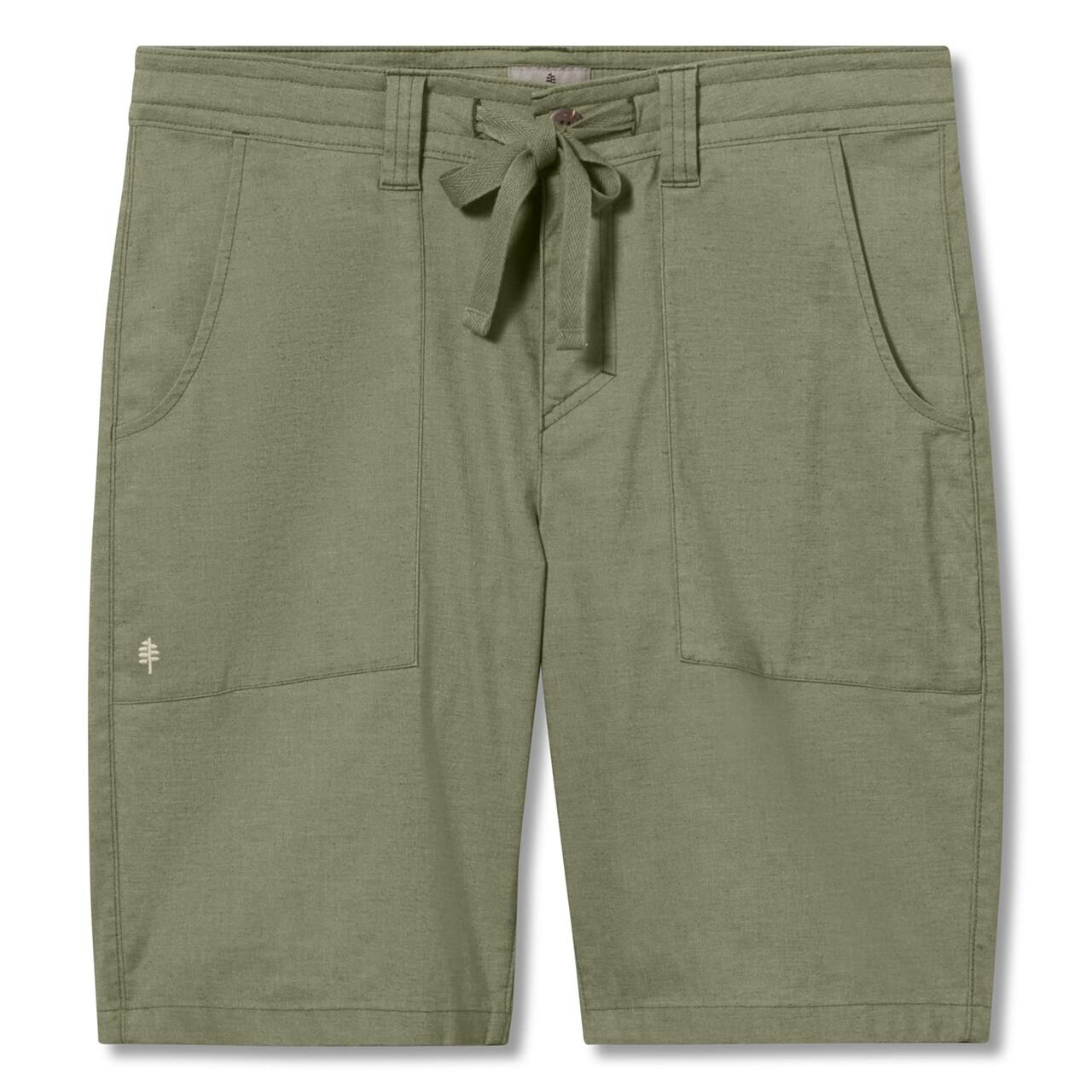 Royal Robbins Mens Hempline Short (Grøn (FIDDLEHEAD) W32)