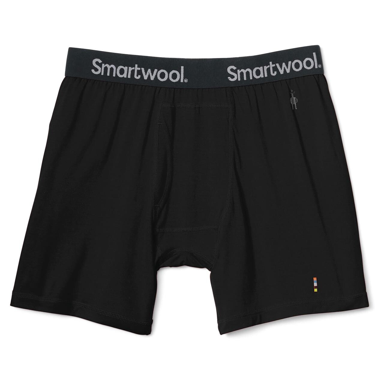 Billede af Smartwool Mens Merino Boxer Brief Boxed (Sort (BLACK) Small)