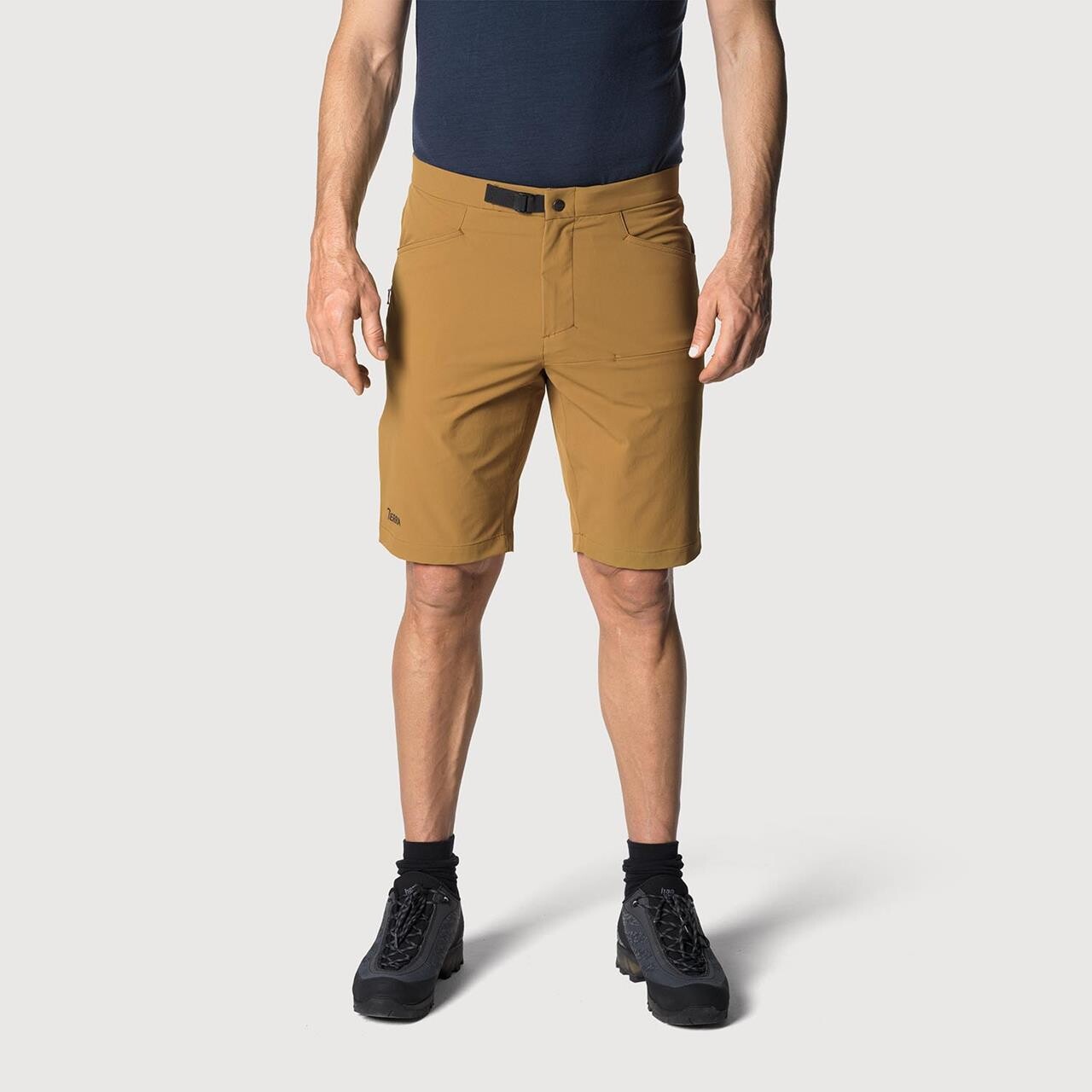 Tierra Mens Tarfala Shorts Brun Breen 54