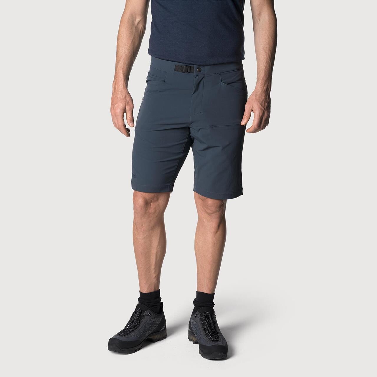 Billede af Tierra Mens Tarfala Shorts (Blå (MOONLESS NAVY) 48)