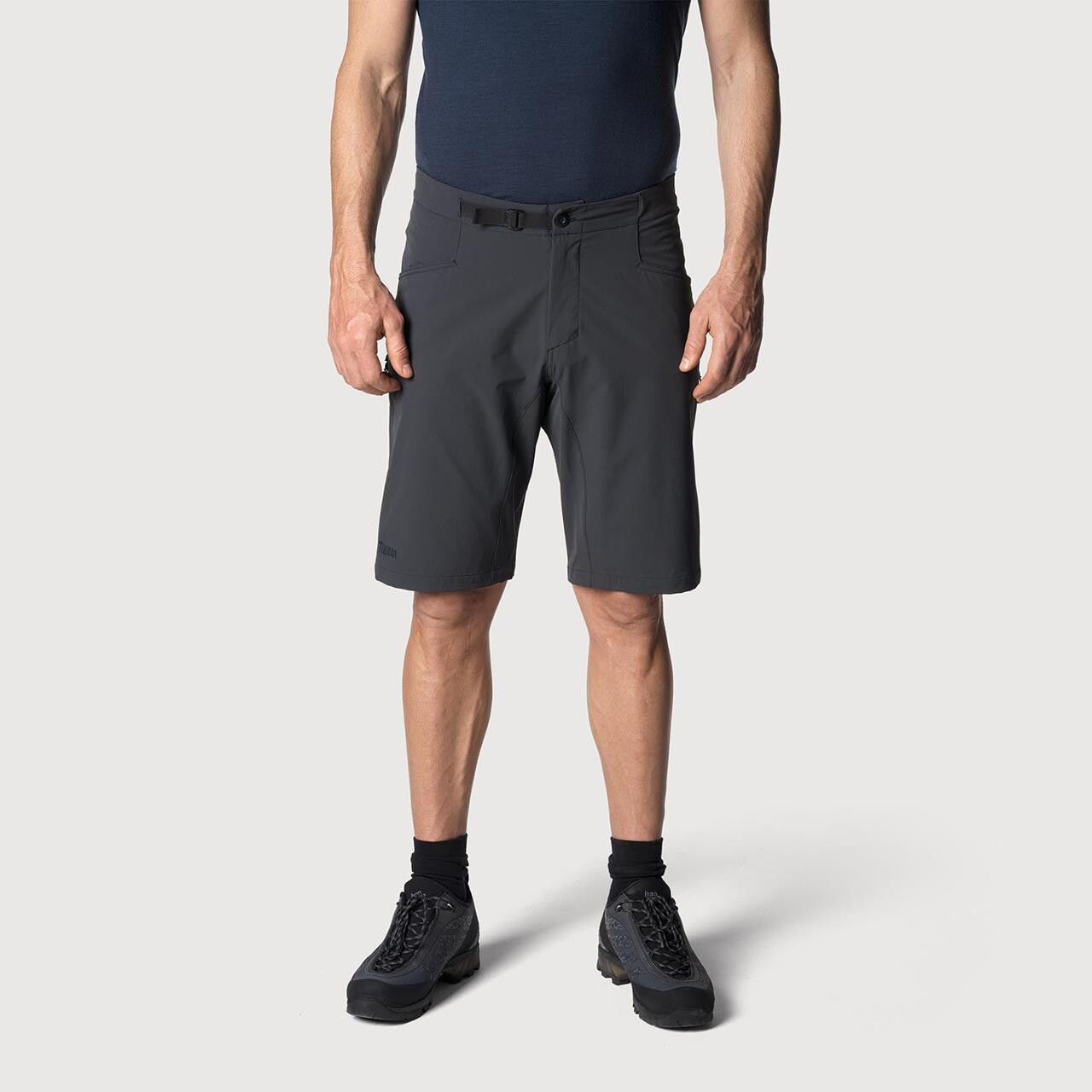 Tierra Mens Off Course Shorts 11 " Sort Black/asphalt 46