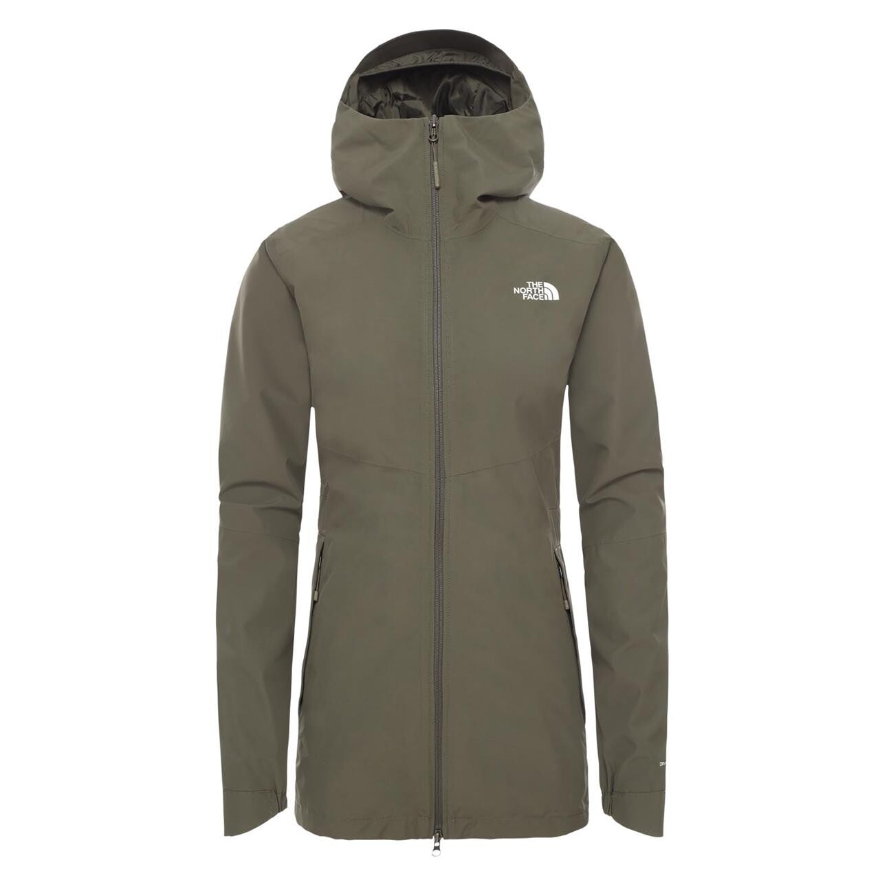 7: The North Face Womens Hikesteller Parka Shell Jacket (Grøn (NEW TAUPE GREEN) Medium)