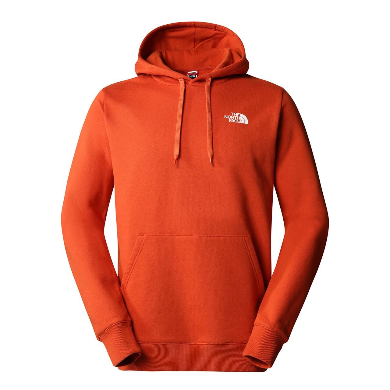 The North Face Mens Outdoor Graphic Hoodie Light (Orange (RUSTED BRONZE) Large)