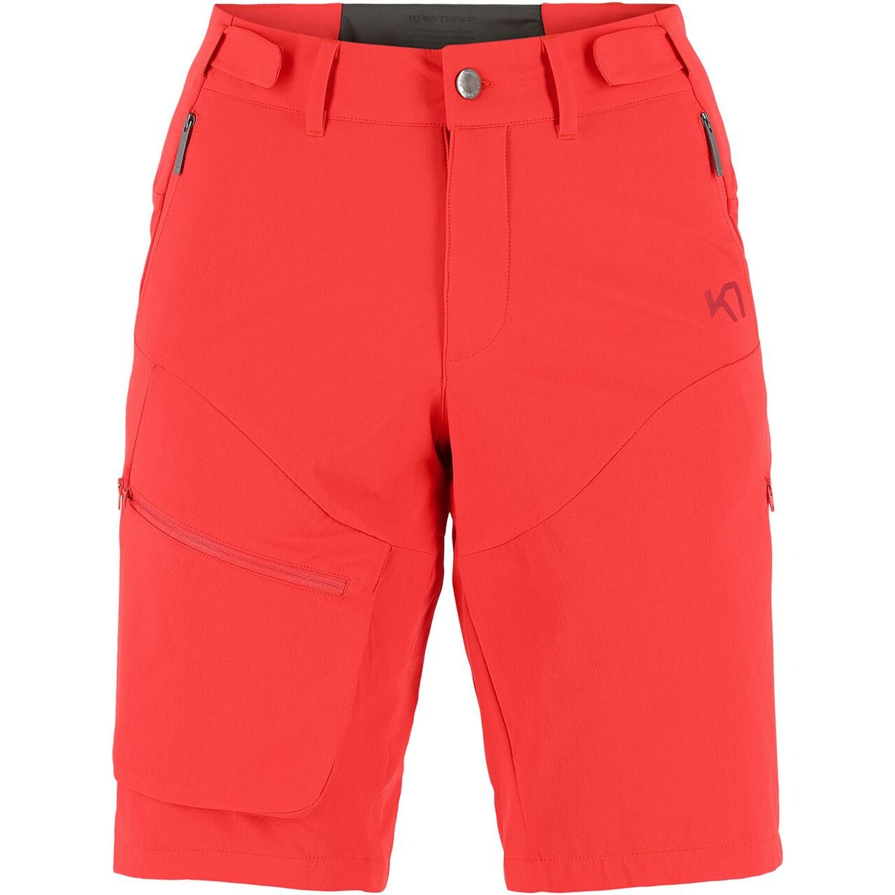 Se Kari Traa Womens Voss Shorts (Orange (HEAT) Small) hos Friluftsland.dk