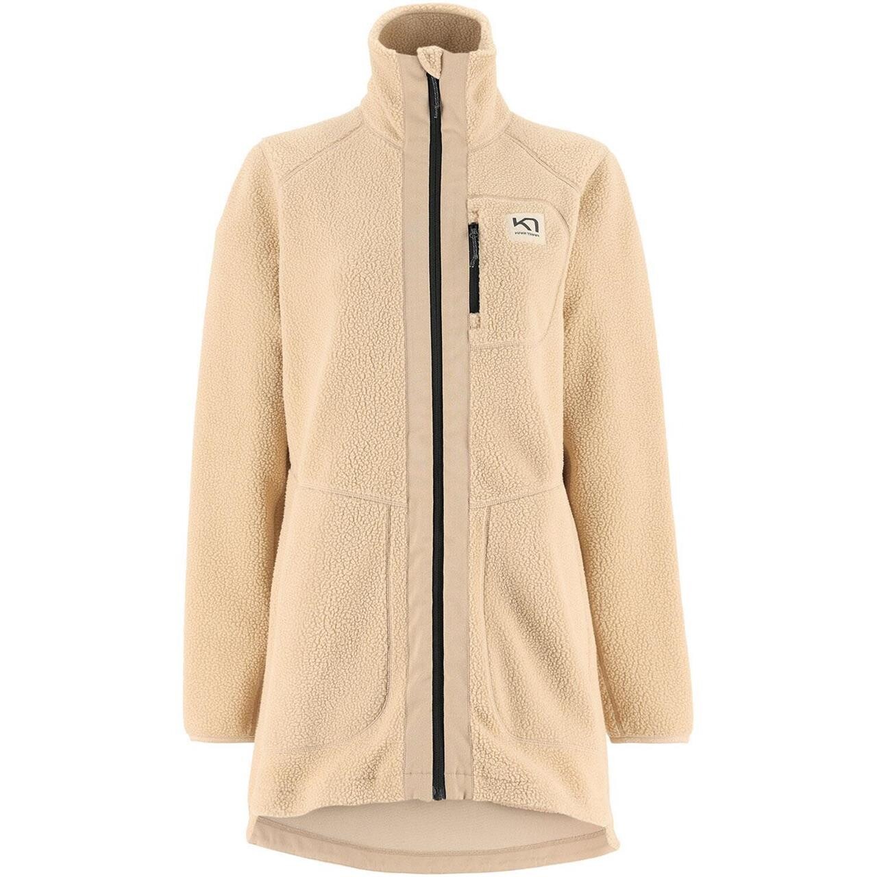 Kari Traa Womens Sanne Pile Jacket (Beige (OAT) Small)