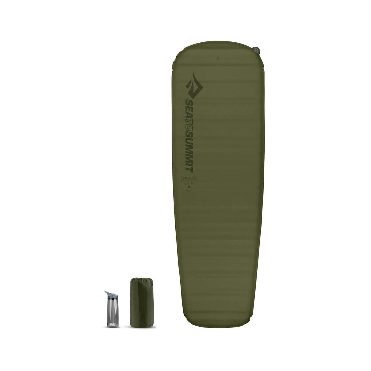 Sea to Summit Camp Plus Self Infalting Large (Grøn (MOSS GREEN))