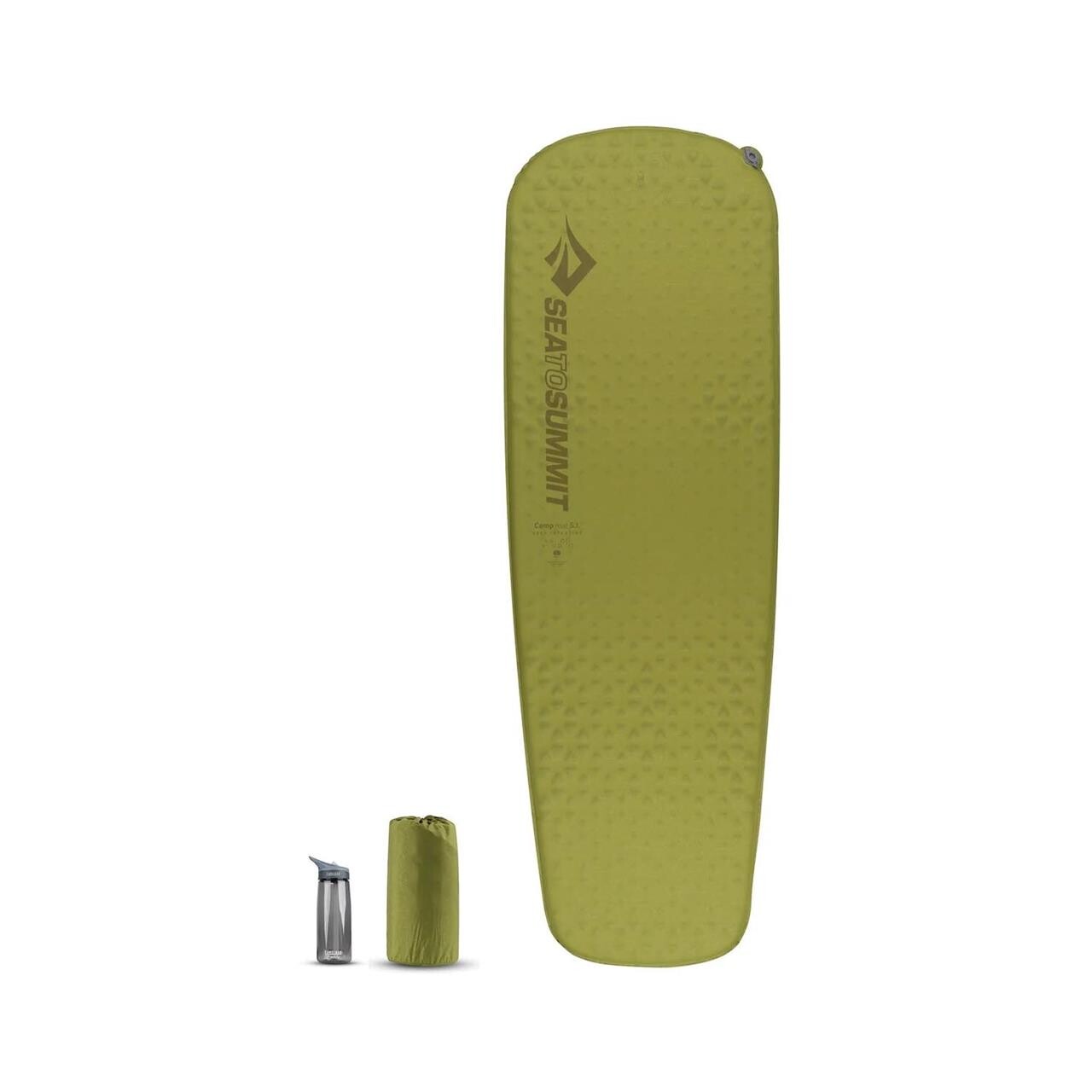 Se Sea To Summit Camp Mat Self Inflating Liggeunderlag Large: 198x64x3,8 cm hos Friluftsland.dk