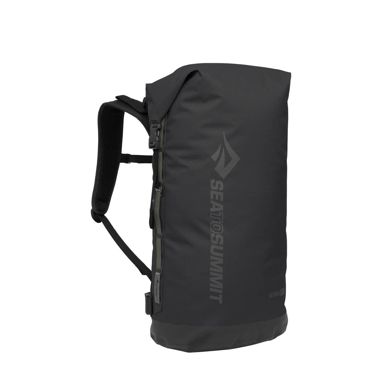 #2 - Sea to Summit Big River Dry Backpack 50l (Sort (JET BLACK))