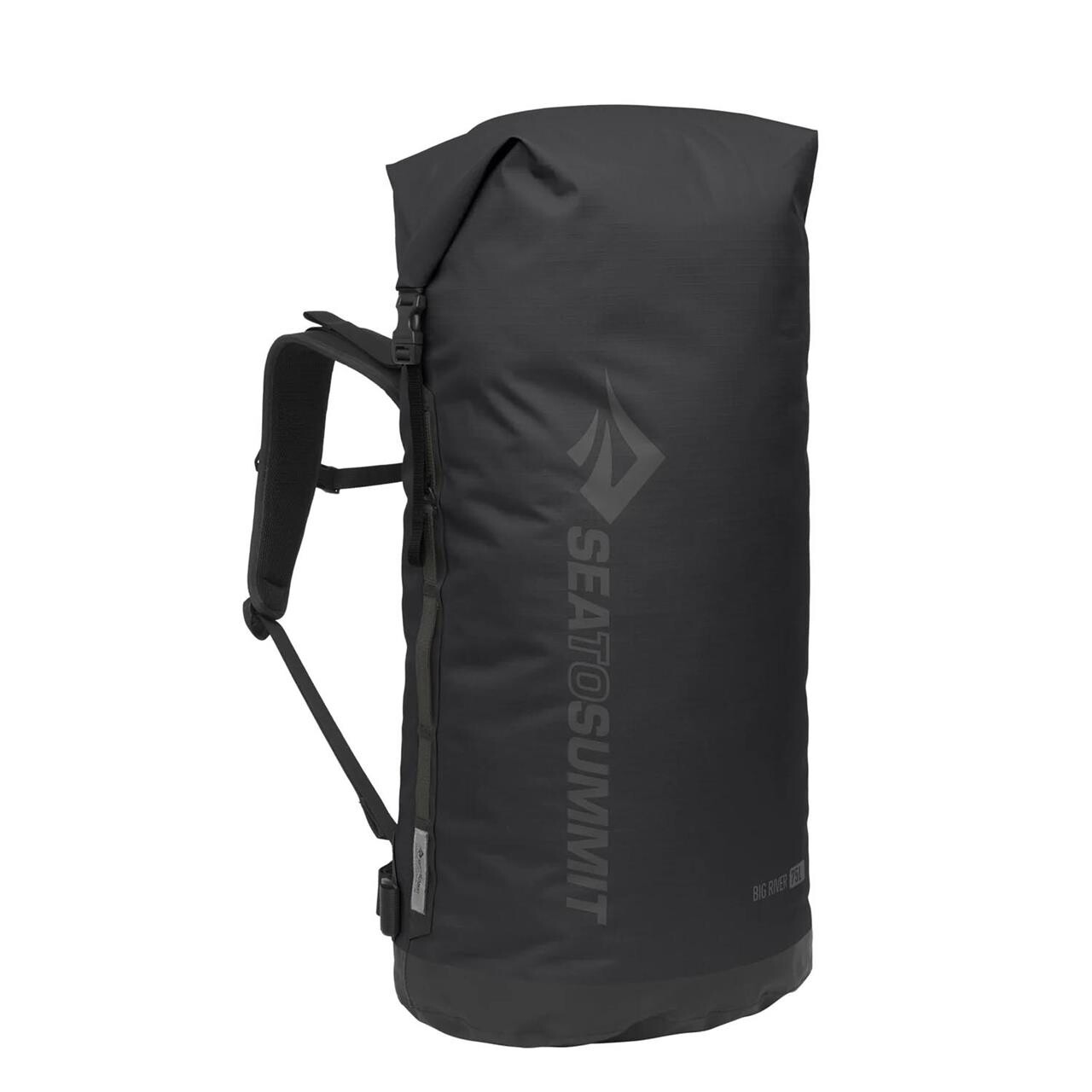 Se Sea to Summit Big River Dry Backpack 75l (Sort (JET BLACK)) hos Friluftsland.dk