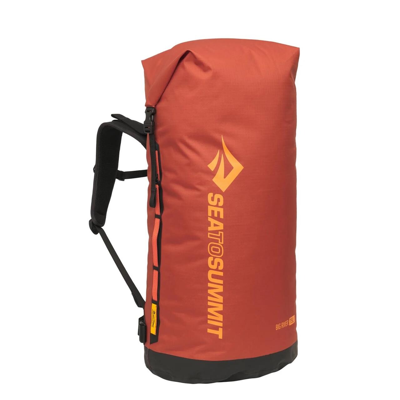 Se Sea to Summit Big River Dry Backpack 75l (Rød (PICANTE RED)) hos Friluftsland.dk