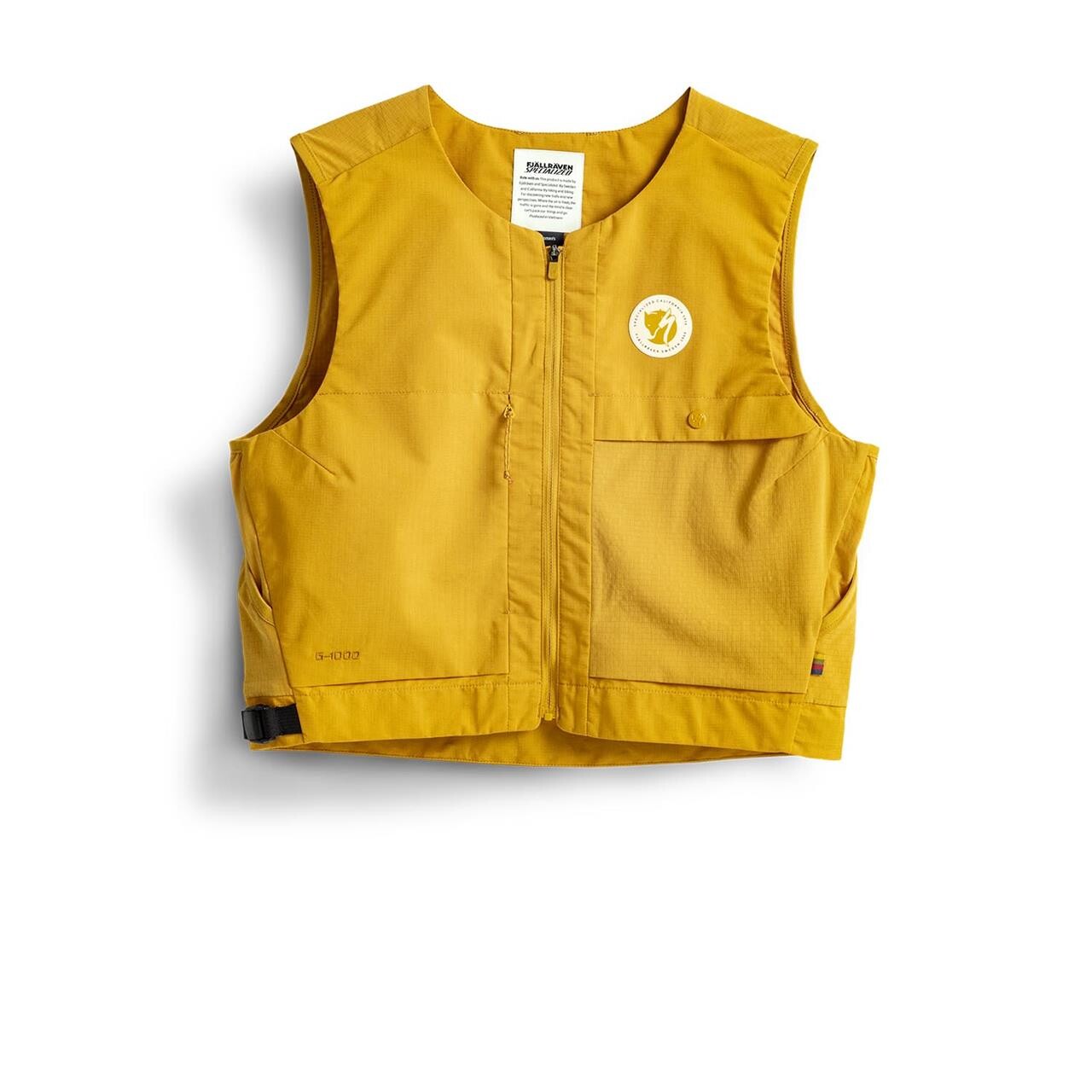 Fjallraven Womens Gear Vest Gul Ochre 160 Large