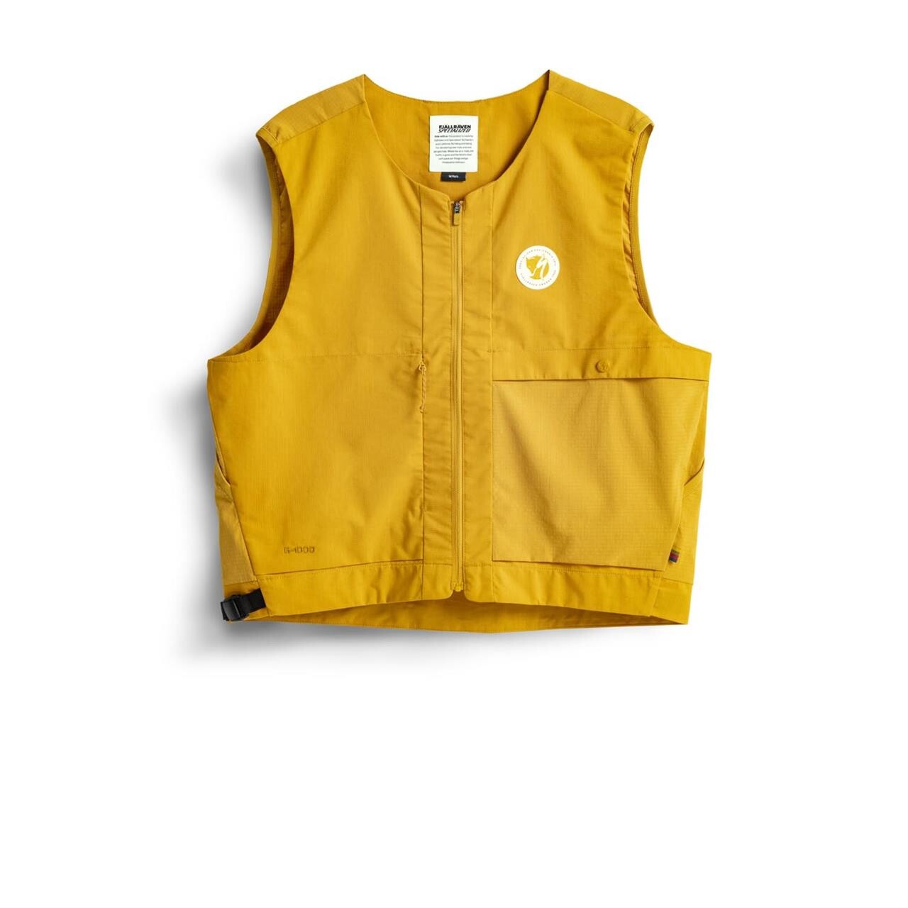 Fjallraven Mens Gear Vest Gul Ochre 160