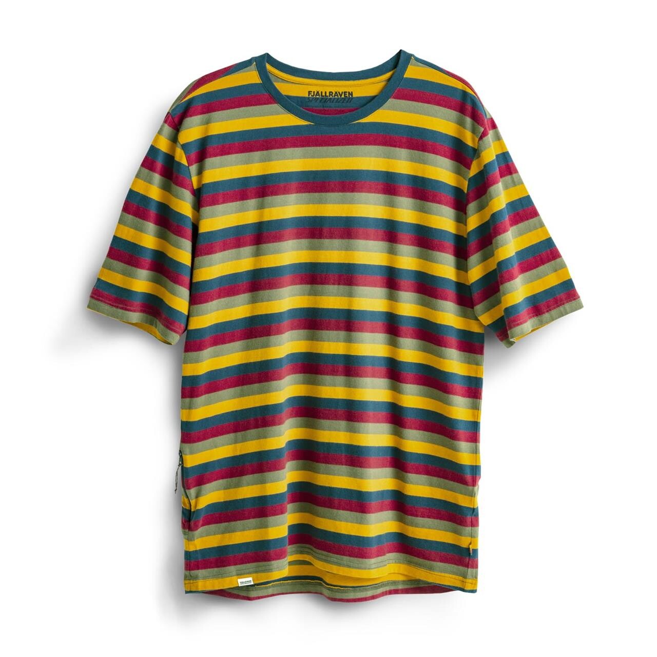 Fjällräven Mens S/F Cotton Striped T-shirt (Large)