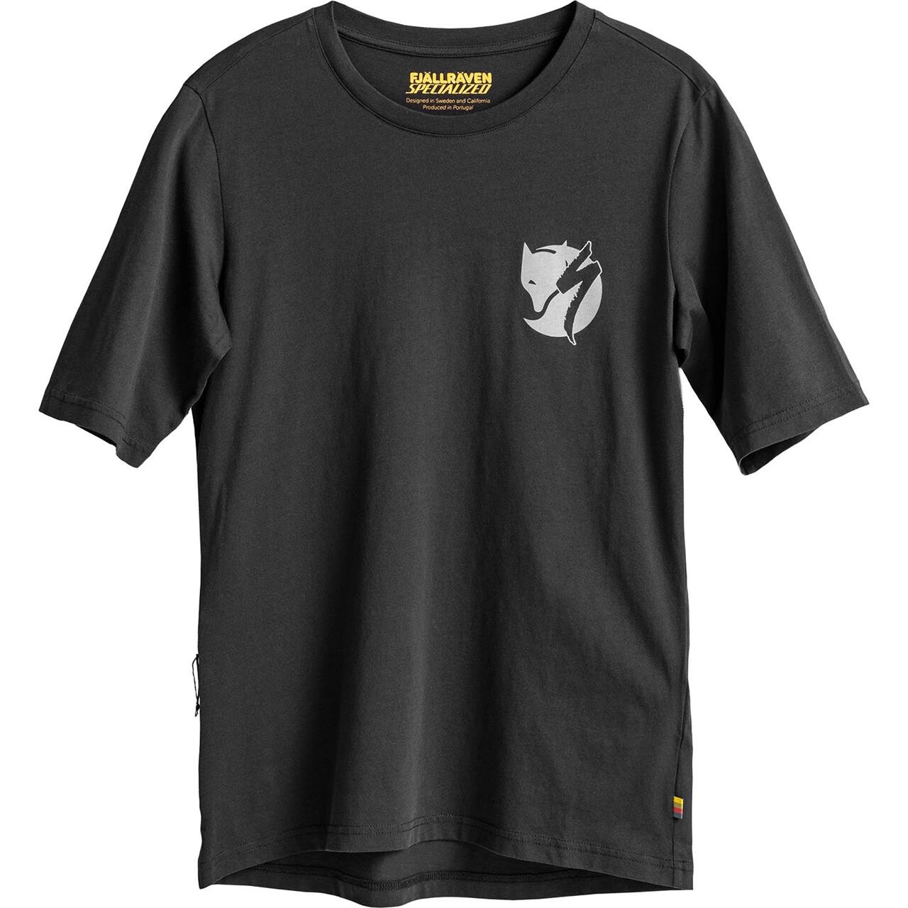 Fjällräven Womens S/F Cotton Pocket T-shirt (Sort (BLACK/550) Large)