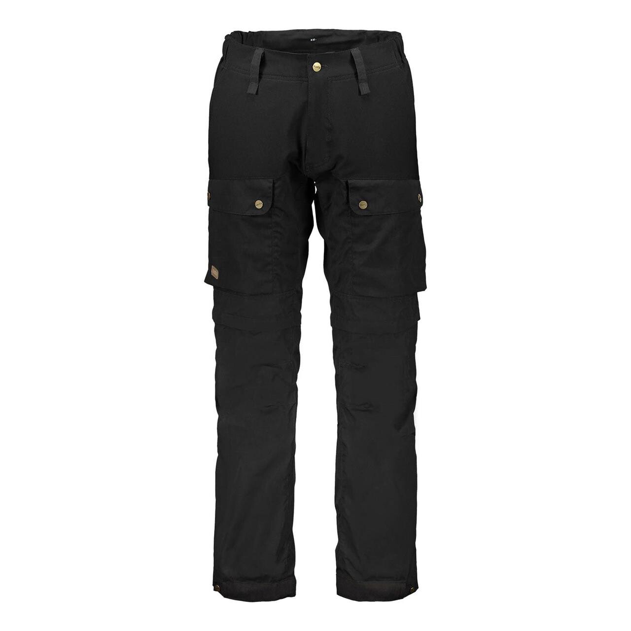 Se Sasta Mens Vaski Zip Trousers (Sort (BLACK) 54) hos Friluftsland.dk