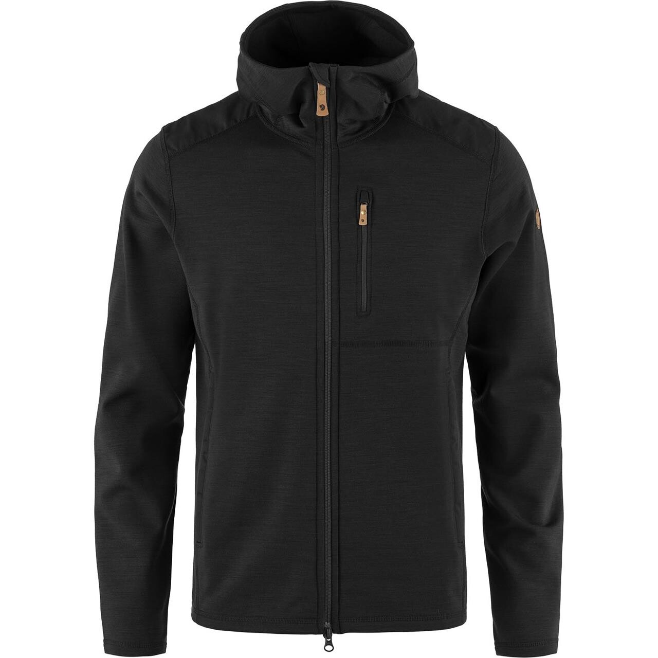 Fjällräven Mens Keb Fleece Hoodie (Sort (BLACK/550) XX-large)