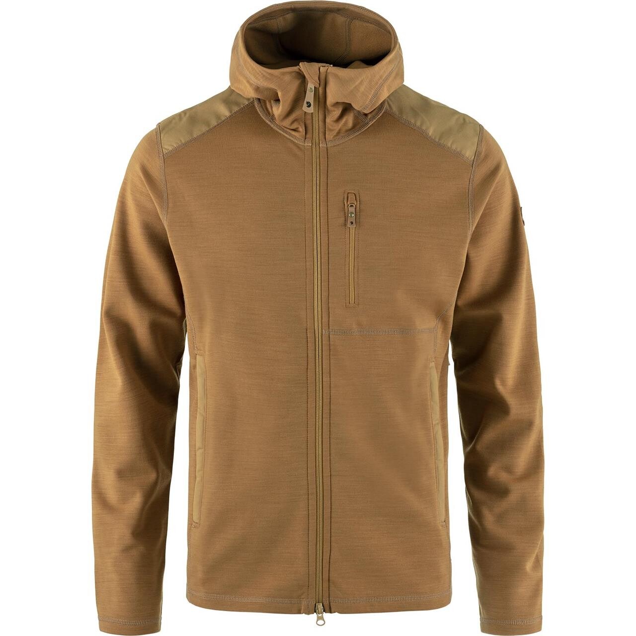 Fjällräven Mens Keb Fleece Hoodie (Brun (BUCKWHEAT BROWN/232) X-large)