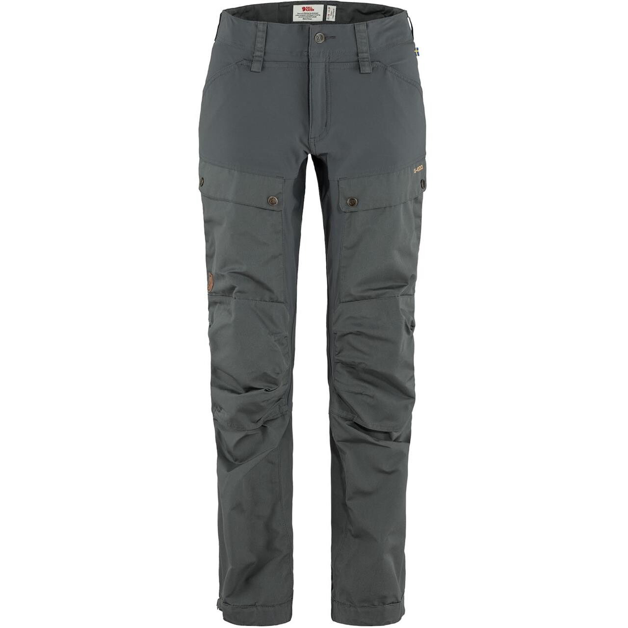 Fjällräven Womens Keb Trousers Curved (Grå (BASALT/050) 40)