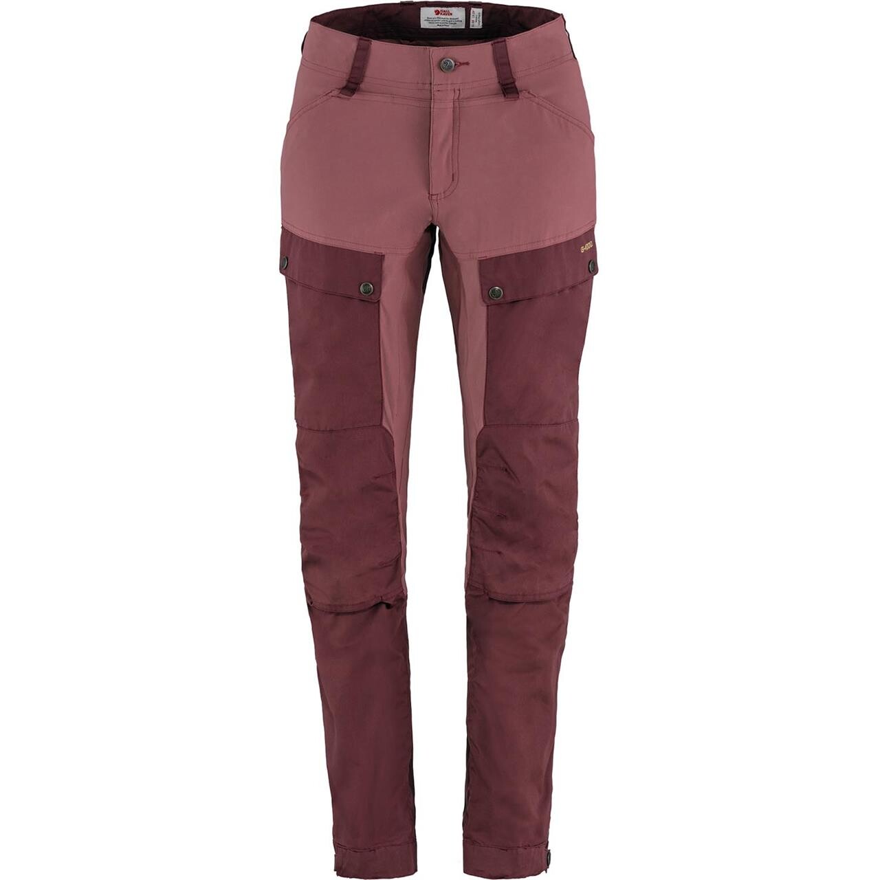 Fjällräven Womens Keb Trousers Curved (Lilla (PORT-MESA PURPLE/357-410) 38 kort)