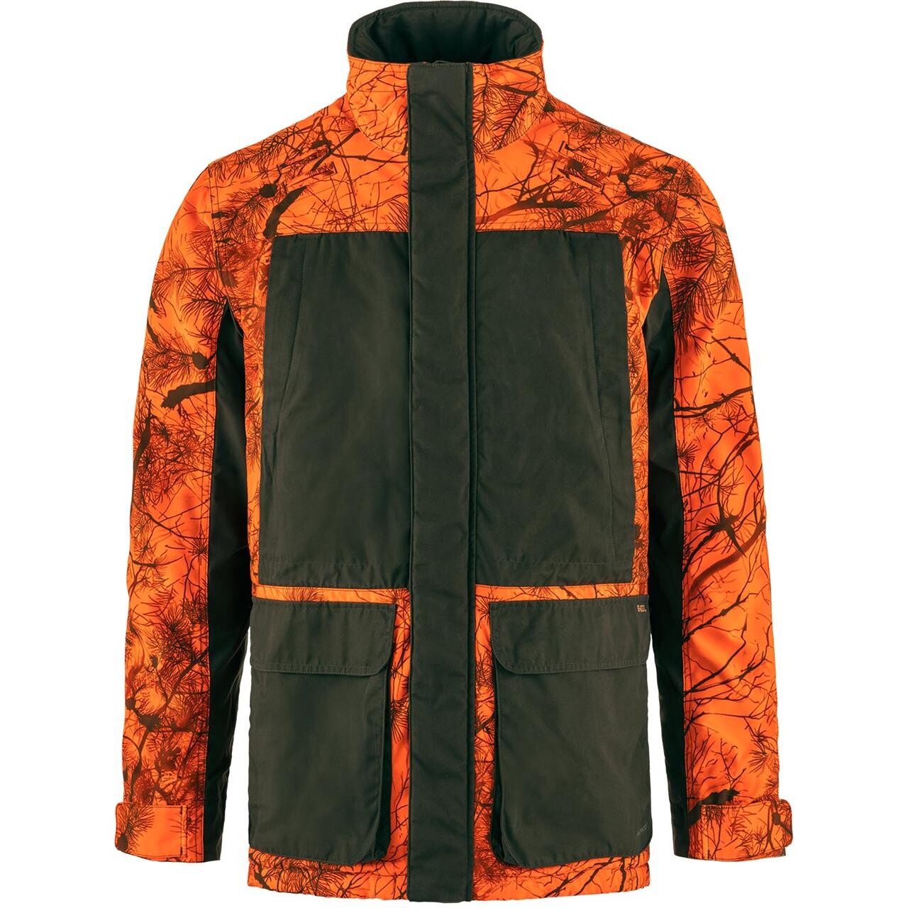 Billede af Fjällräven Mens Brenner Pro Padded Jacket (Orange (ORANGE CAMO-DP FOREST/261-662) Small)