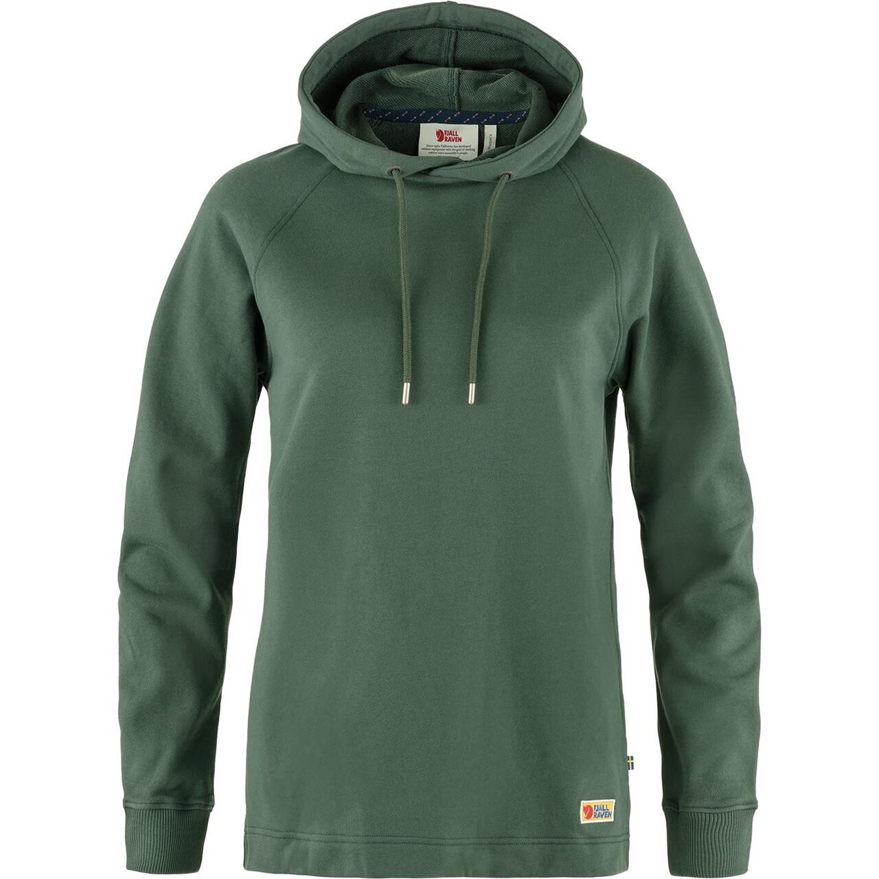 Fjällräven Womens Vardag Hoodie (Grøn (DEEP PATINA/679) XX-small)