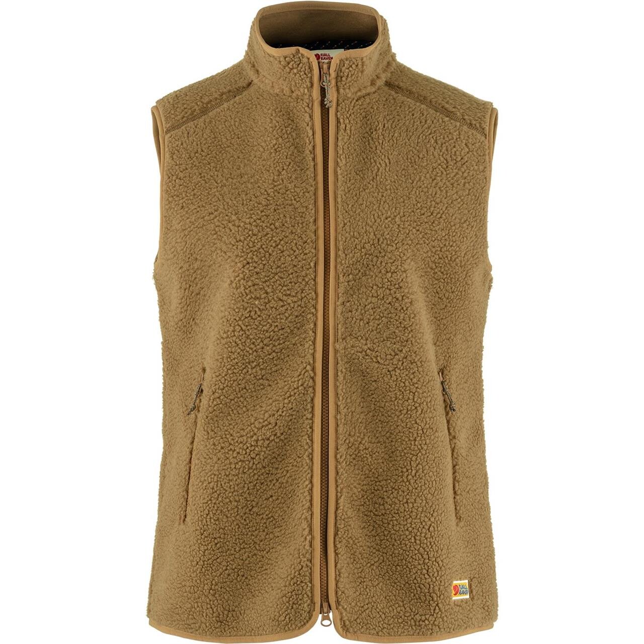 Fjällräven Womens Vardag Pile Fleece Vest (Brun (BUCKWHEAT BROWN/232) X-large)