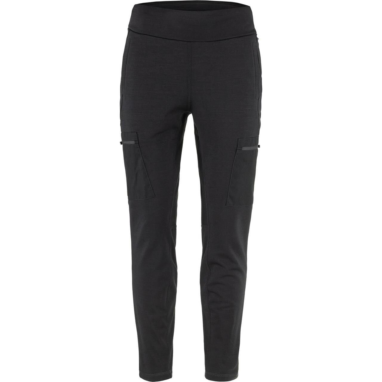 Fjällräven Womens Keb Fleece Trousers (Sort (BLACK/550) X-large)