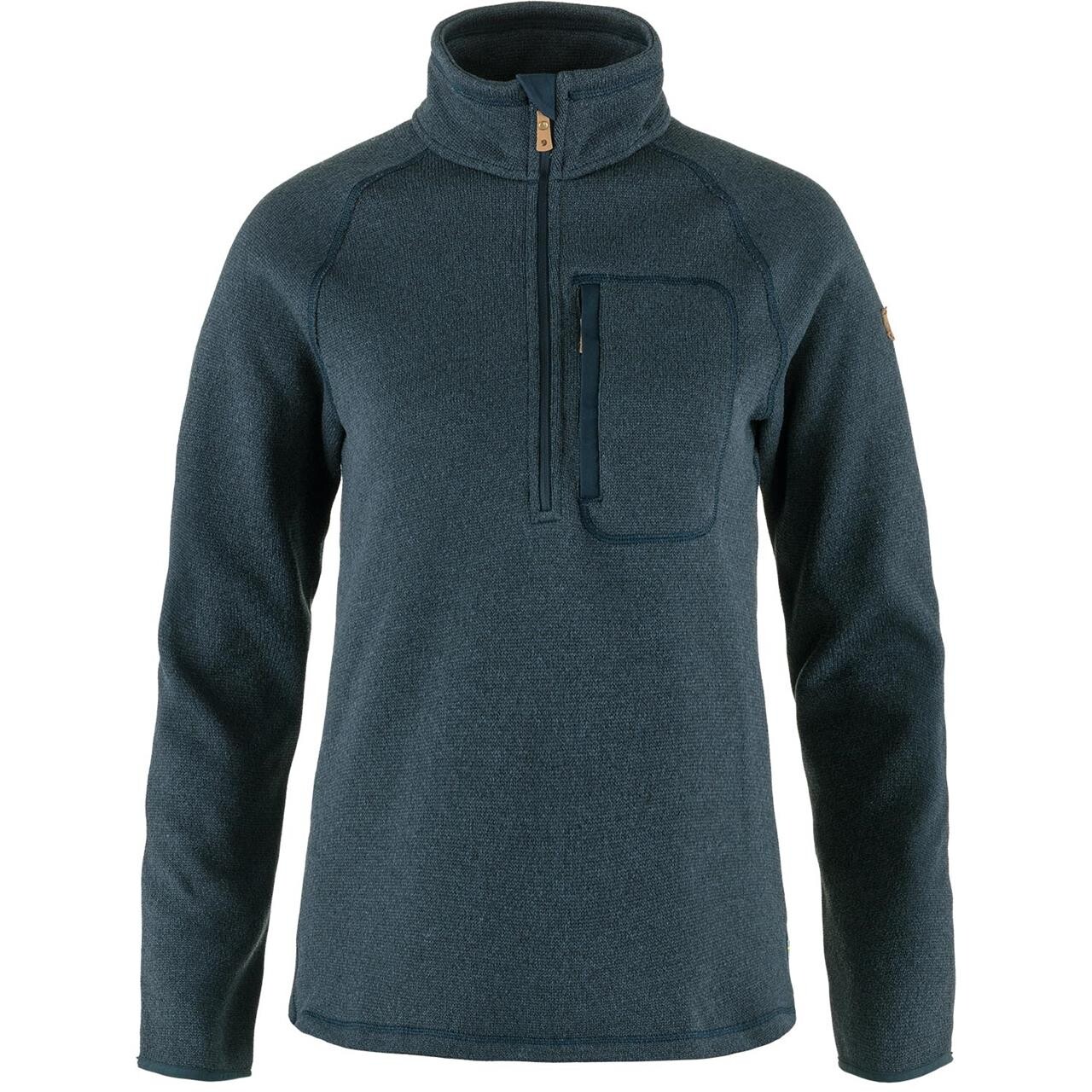 Fjällräven Womens Övik Fleece Half Zip (Blå (NAVY/560) Medium)