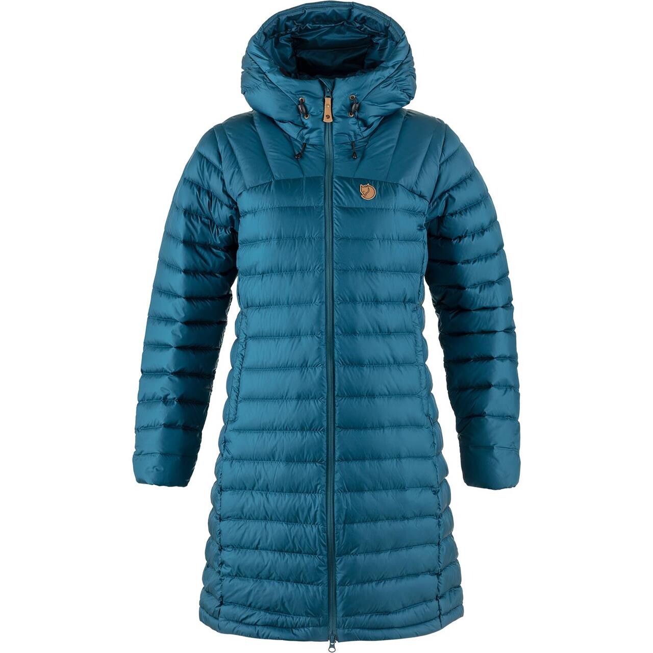 Se Fjällräven Snow Flake Parka-deep sea-L - Jakker hos Friluftsland.dk