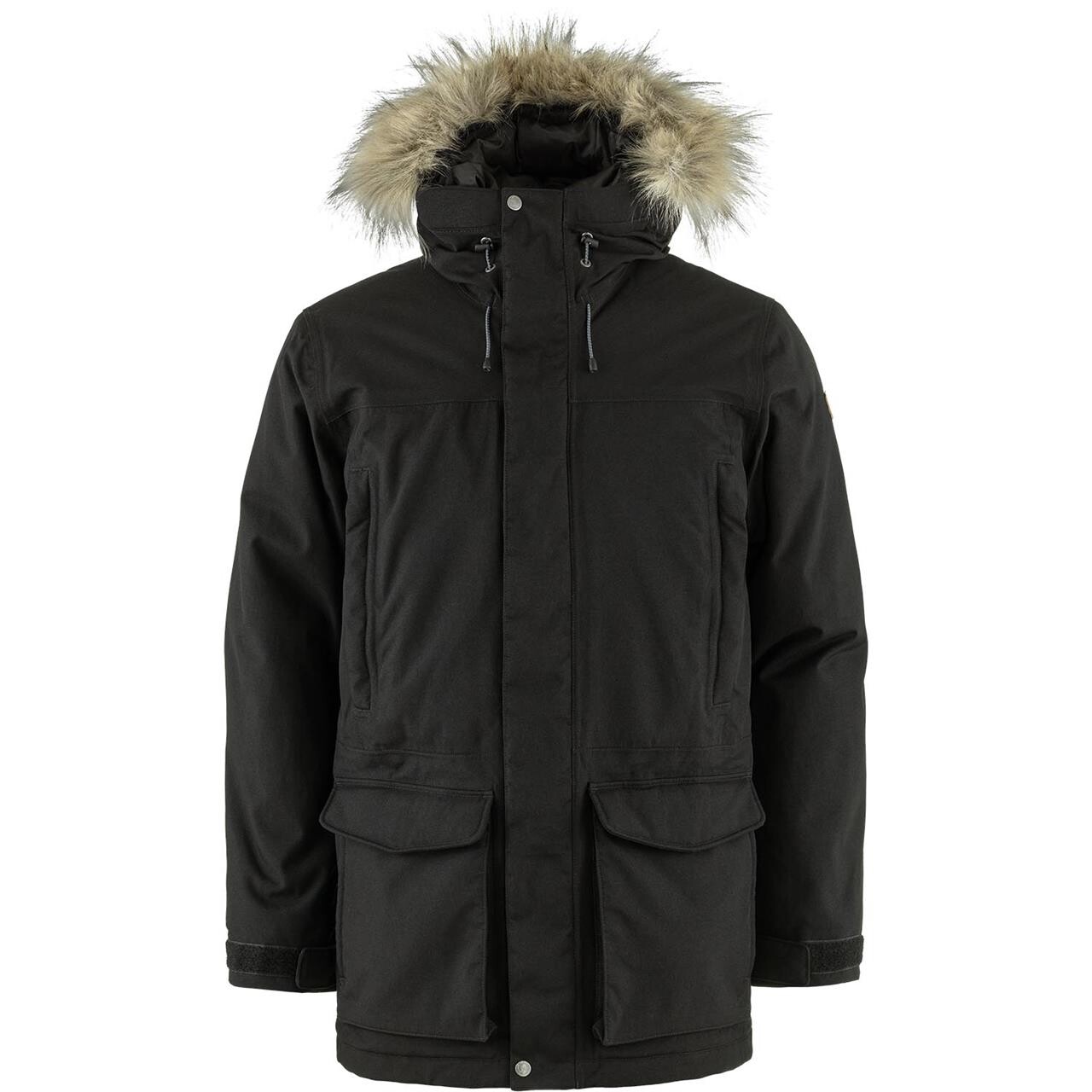 Se Fjällräven Nuuk Lite Parka Men-black-M - Vinterjakker til mænd hos Friluftsland.dk