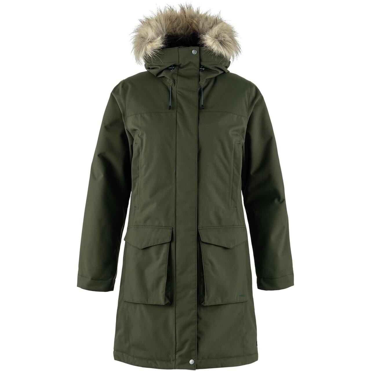 Fjällräven Womens Nuuk Lite Parka (Grøn (DEEP FOREST/662) Medium)