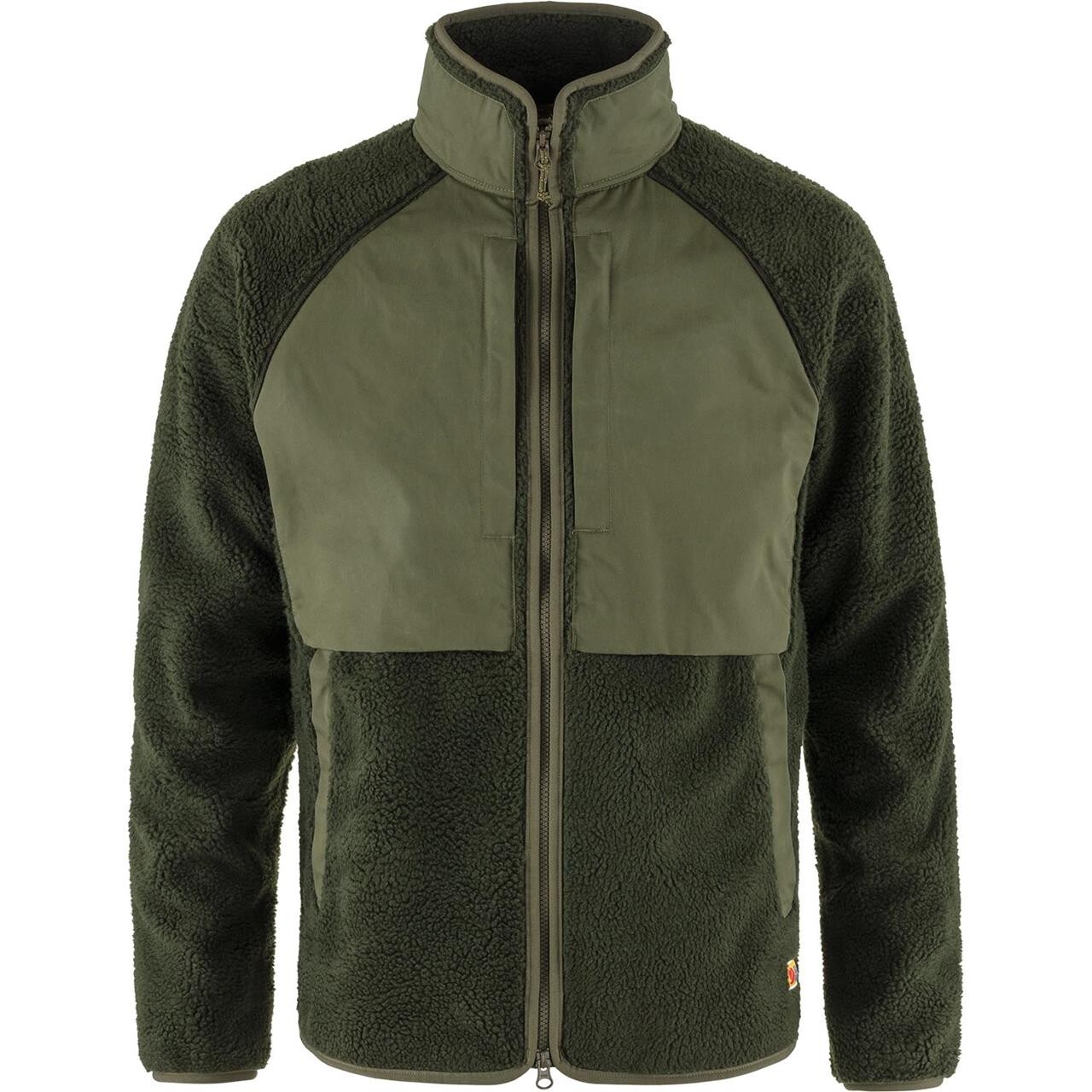 Fjällräven Mens Vardag Pile Jacket (Grøn (DEEP FOREST-LAUREL GRN/662-625) XX-large)