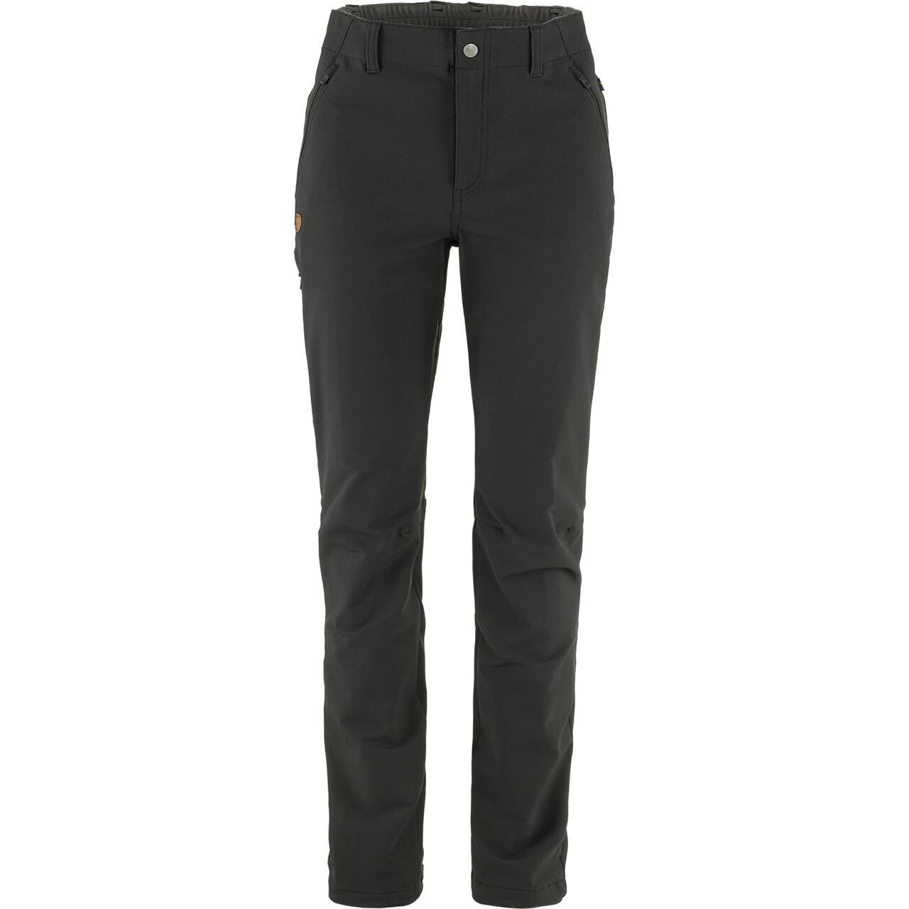 Se Fjällräven Womens Abisko Winter Stretch Trousers (Sort (BLACK/550) 38 kort) hos Friluftsland.dk