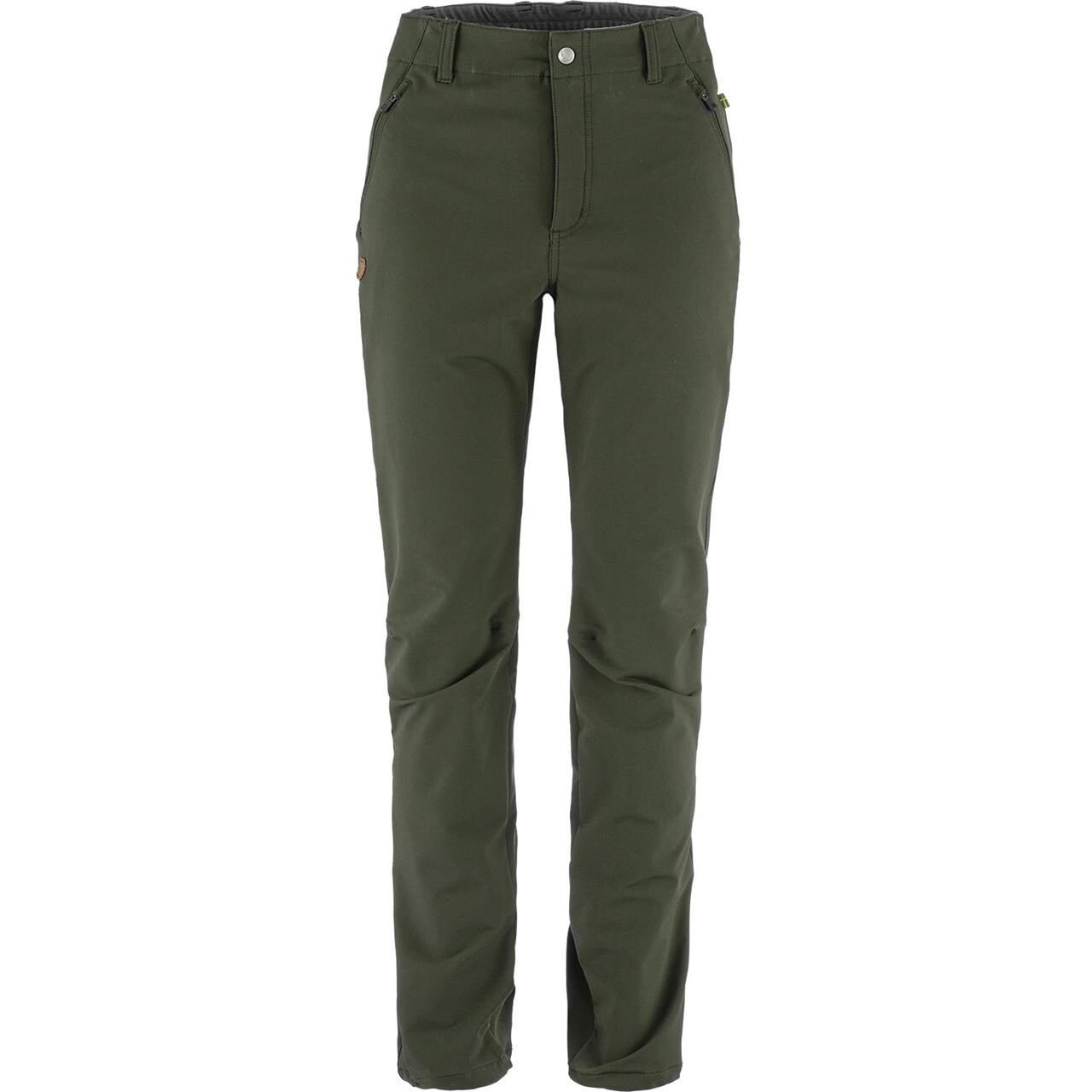 Fjallraven Womens Abisko Winter Stretch Trousers Grøn Deep Forest/662 44 Kort