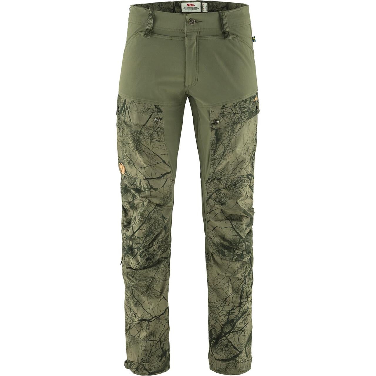 Fjallraven Mens Keb Trousers Grøn Green Camo Laurel Grn 626 625 Lang