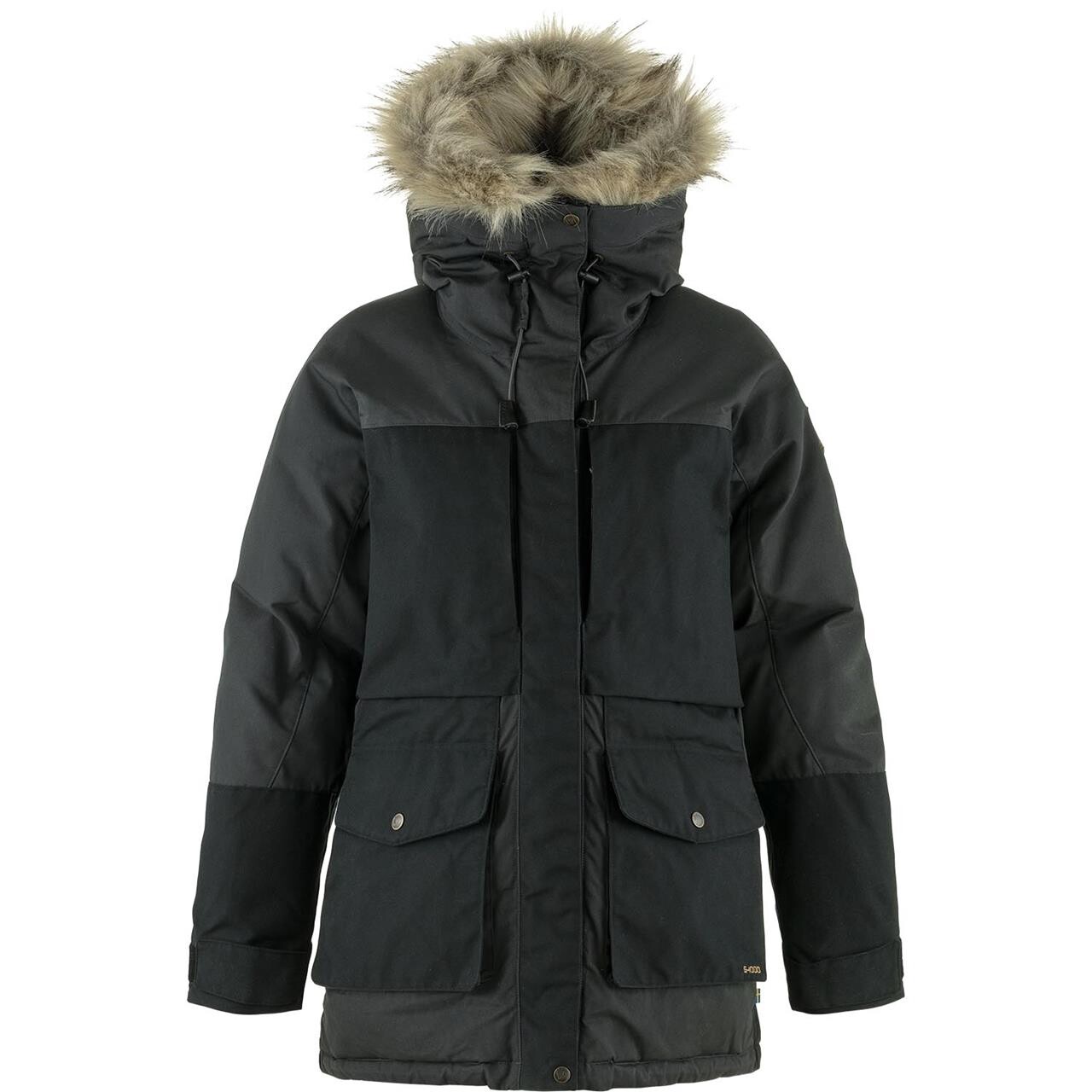 Fjällräven Womens Polar Expedition Parka (Grå (IRON GREY-BLACK/048-550) Small)