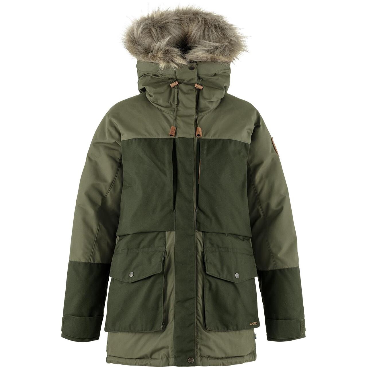 Fjällräven Womens Polar Expedition Parka (Grøn (LAUREL GREEN-DP FOREST/625-662) Small)