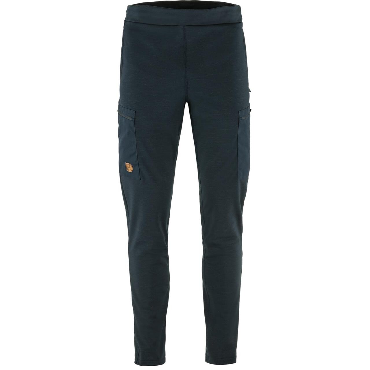 Fjällräven Mens Keb Fleece Trousers (Blå (DARK NAVY/555) Medium)