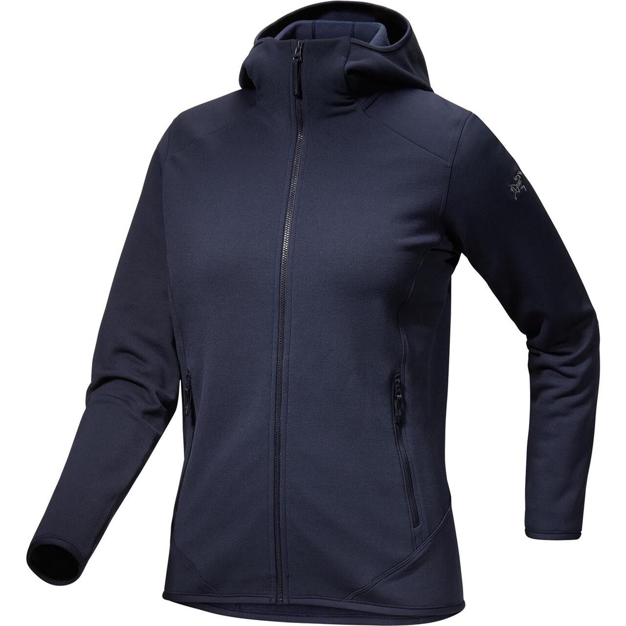 Se Arcteryx Womens Kyanite Hoody (Blå (BLACK SAPPHIRE) Medium) hos Friluftsland.dk