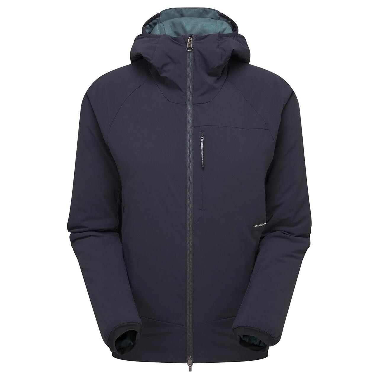 Se Artilect Womens Elevate Primaloft Bio Ins Hoodie (Sort (SKY CAPTAIN) Large) hos Friluftsland.dk